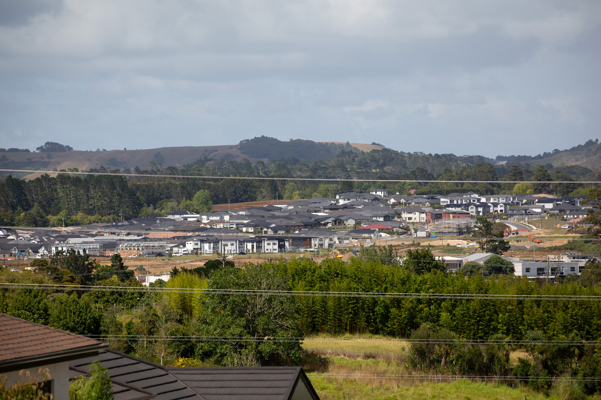 A new housing subdivision in Huapai. Photo / Sylvie Whinray