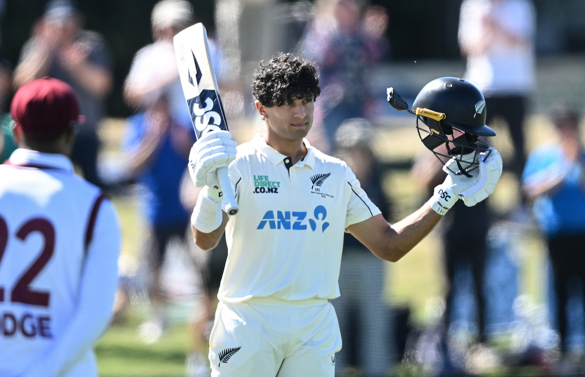 Rachin Ravindra is the only Black Caps test top-order batter under the age of 30. Photo / Photosport