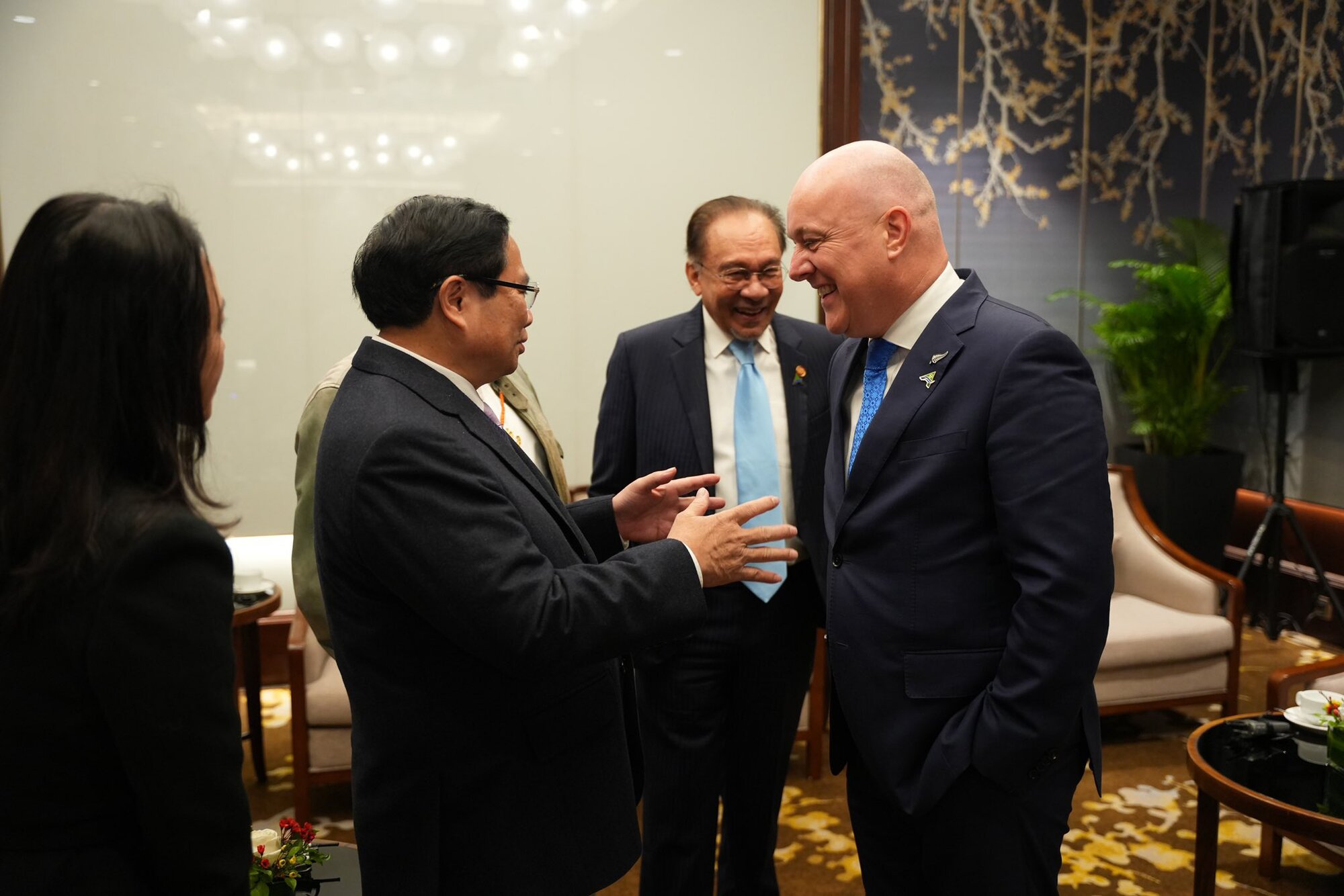Prime Minister Christopher Luxon meets with Vietnamese PM Pham Minh Chinh in Hanoi 26 February 2025 during a trade mission to Vietnam
picture supplied
https://x.com/chrisluxonmp/status/1894581491063296319/photo/4