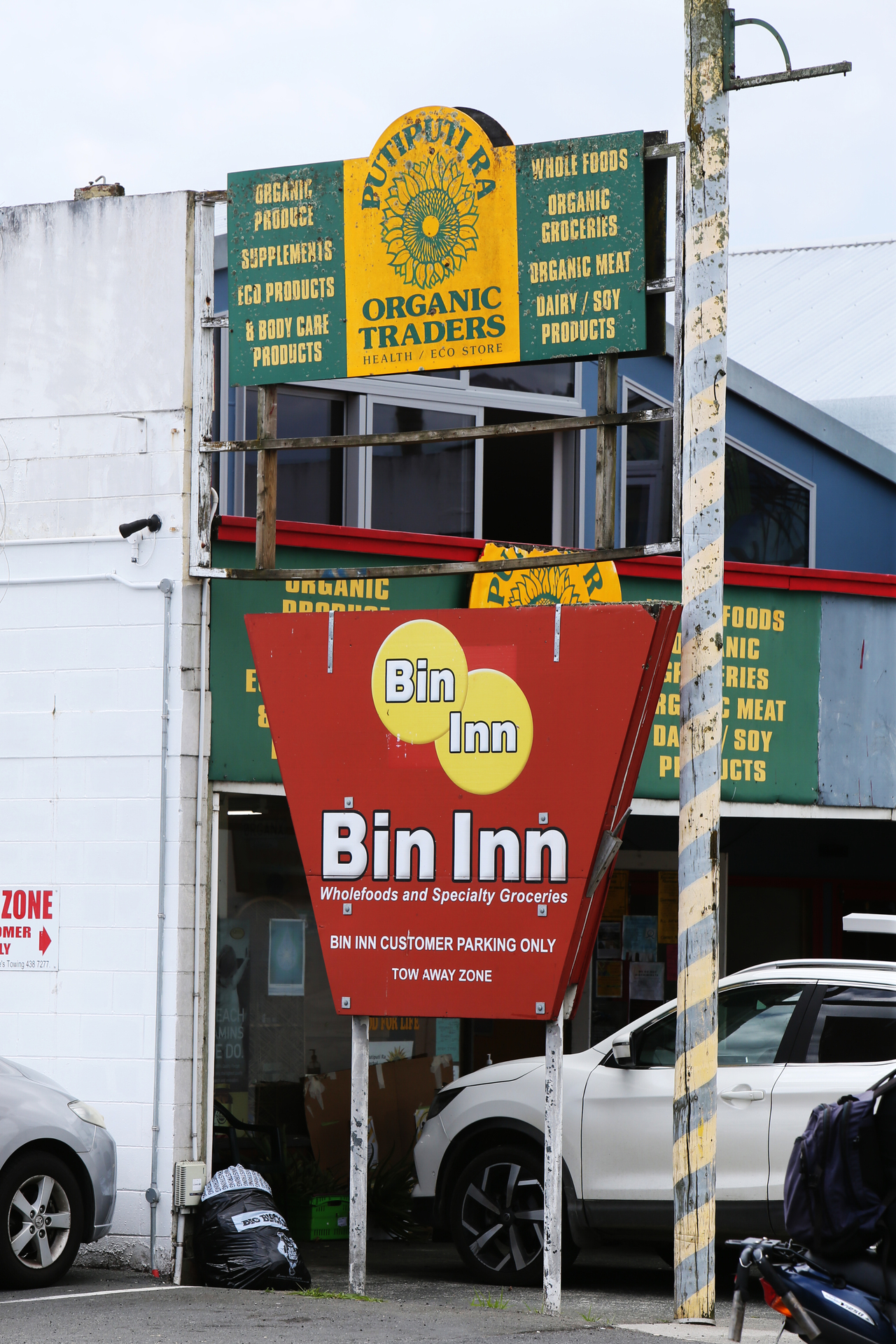 Putiputi Ra and Bin Inn are two of several whole food shops in Whangārei. Photo / Tania Whyte