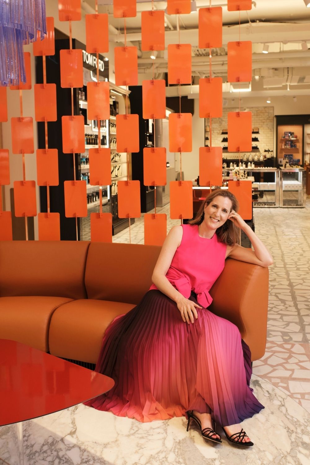 Like many brand origin stories, Mecca was dreamed up after Jo says she found the department store experience intimidating. Photo / Supplied 