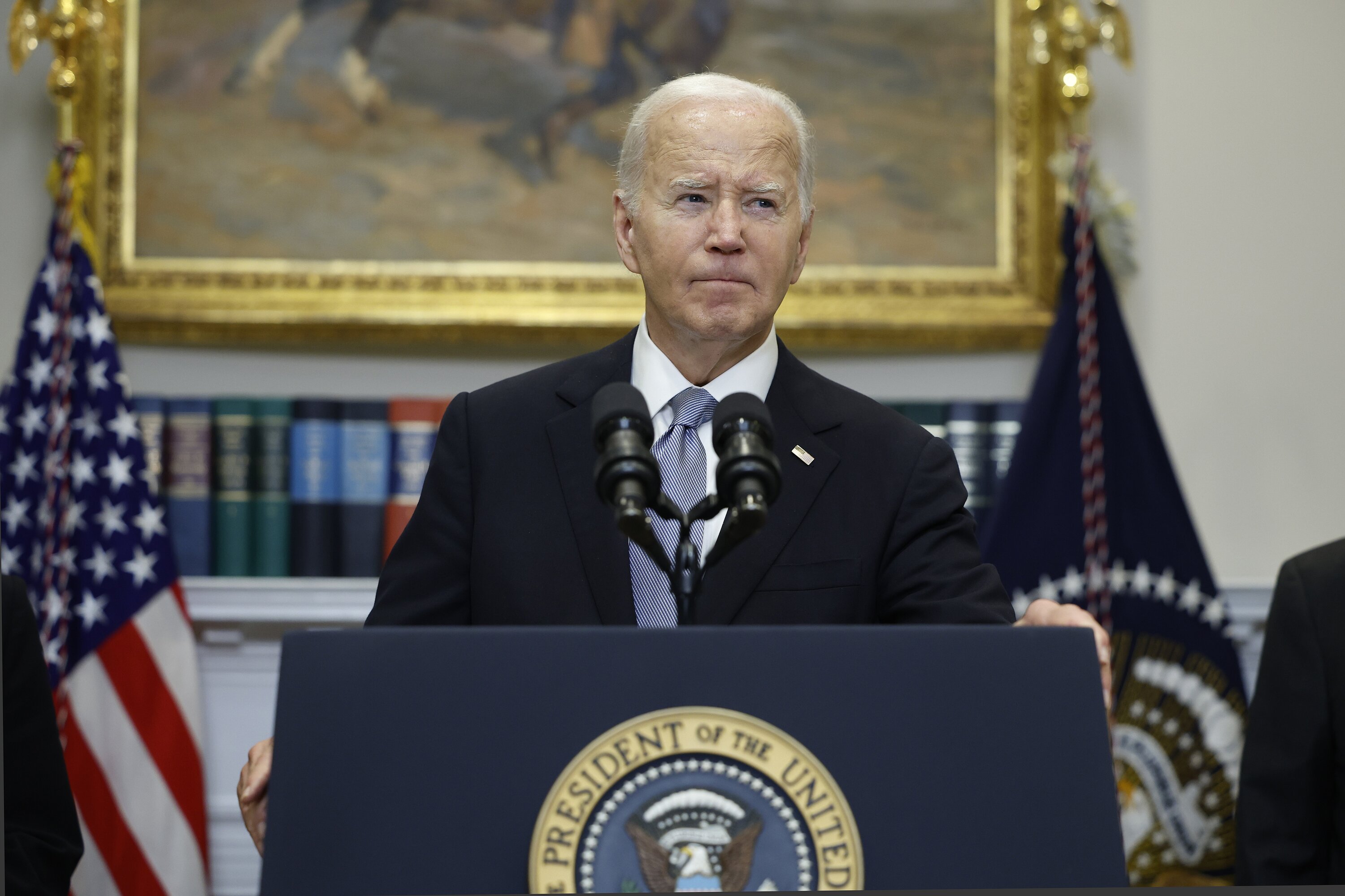 US President Joe Biden bowed out of the race for re-election on July 21. Photo / Getty Images