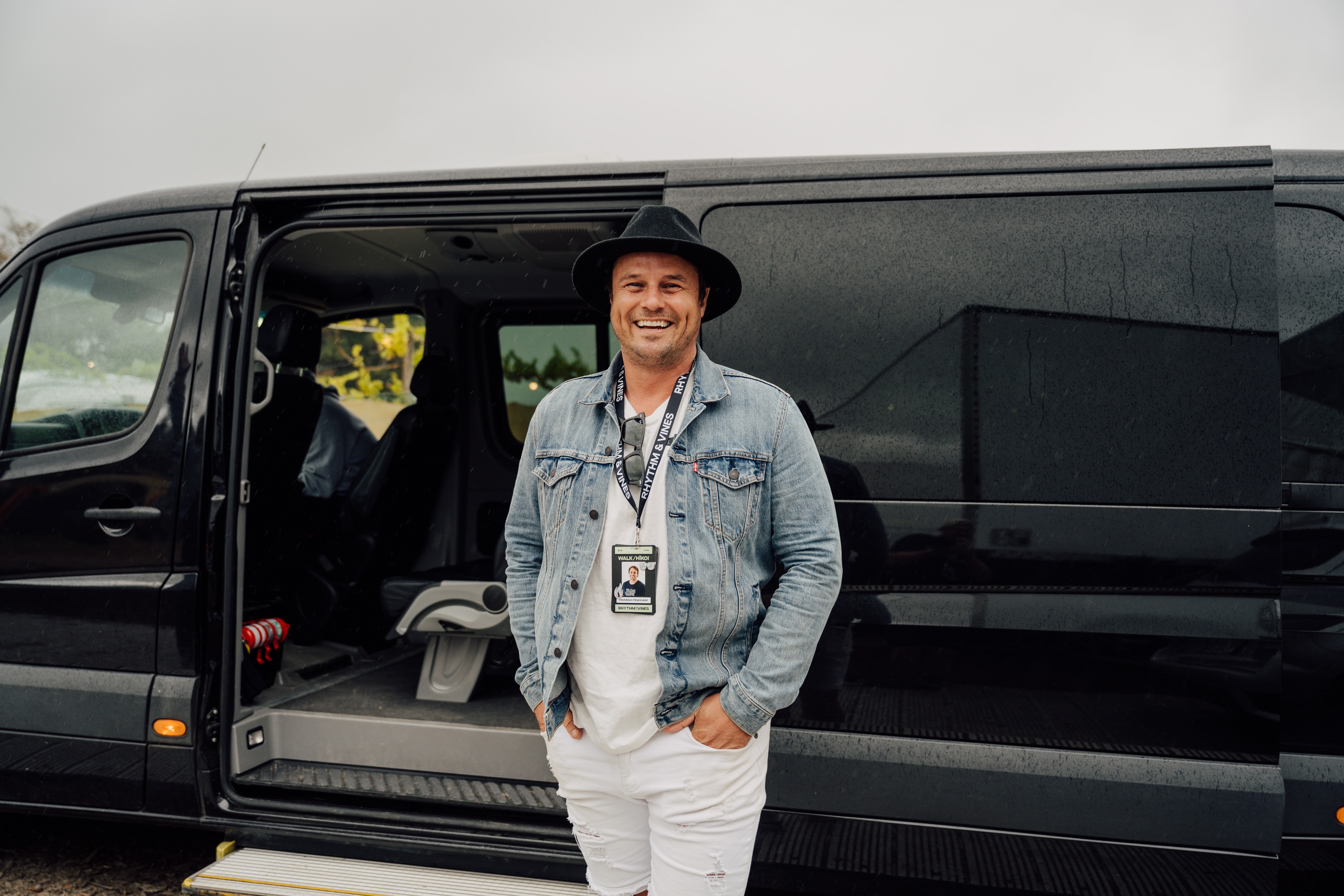 Rhythm and Vines co-founder, Hamish Pinkham.