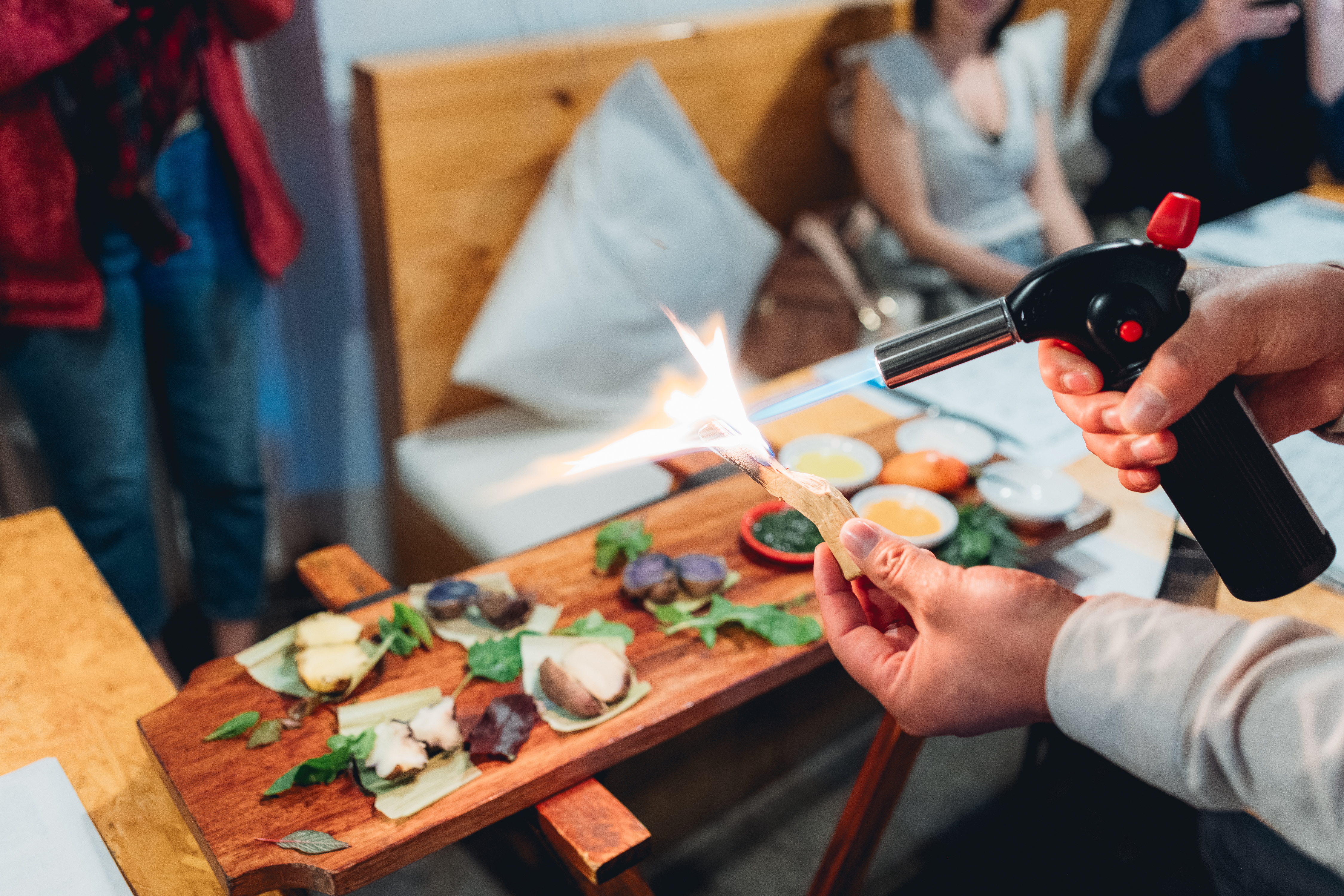Burning Palo Alto incense in the Nuna Raymi restaurant, Cusco. Photo / Ryan Bolton for Intrepid Travel