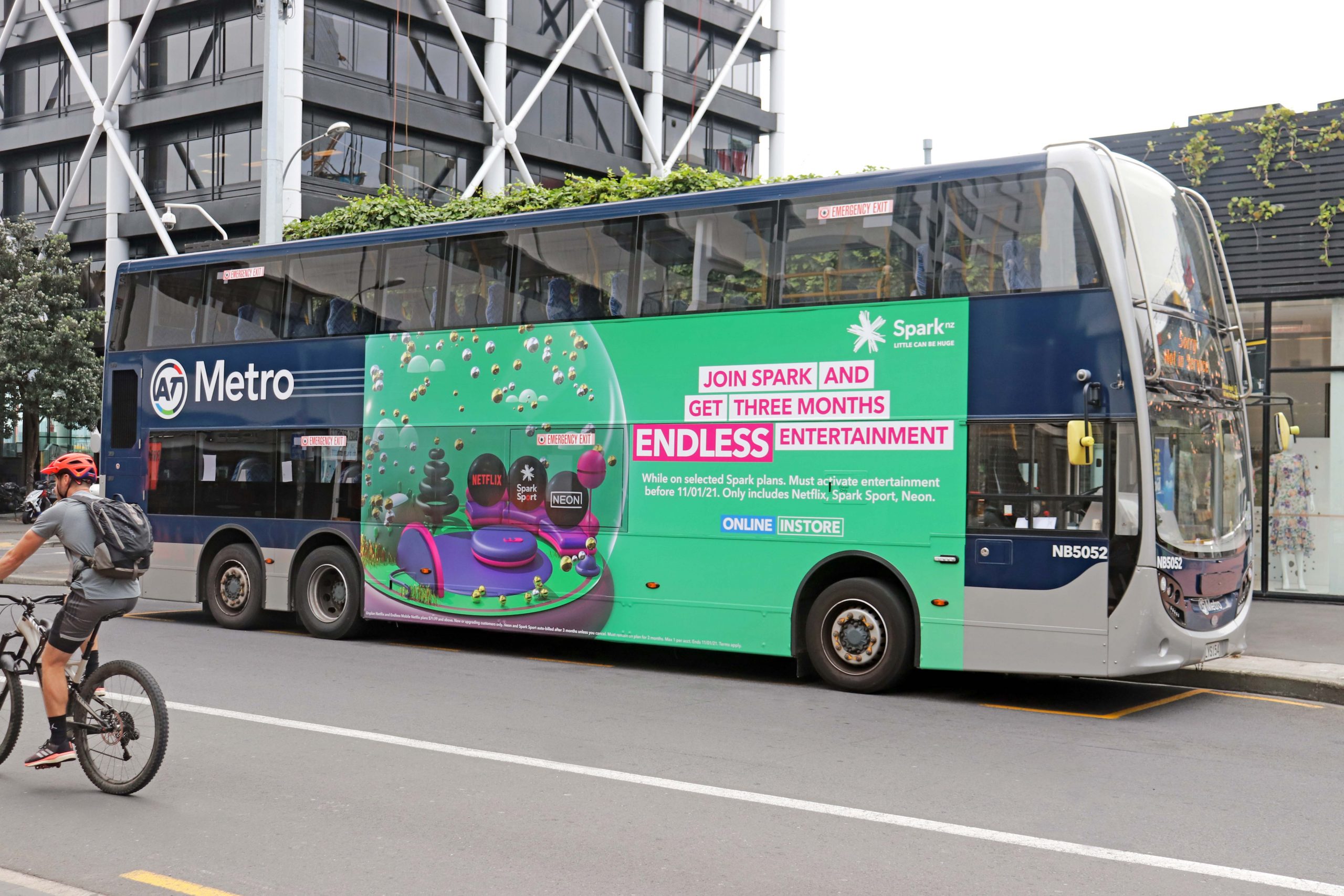 MediaWorks currently has the contract to run bus advertising for AT.