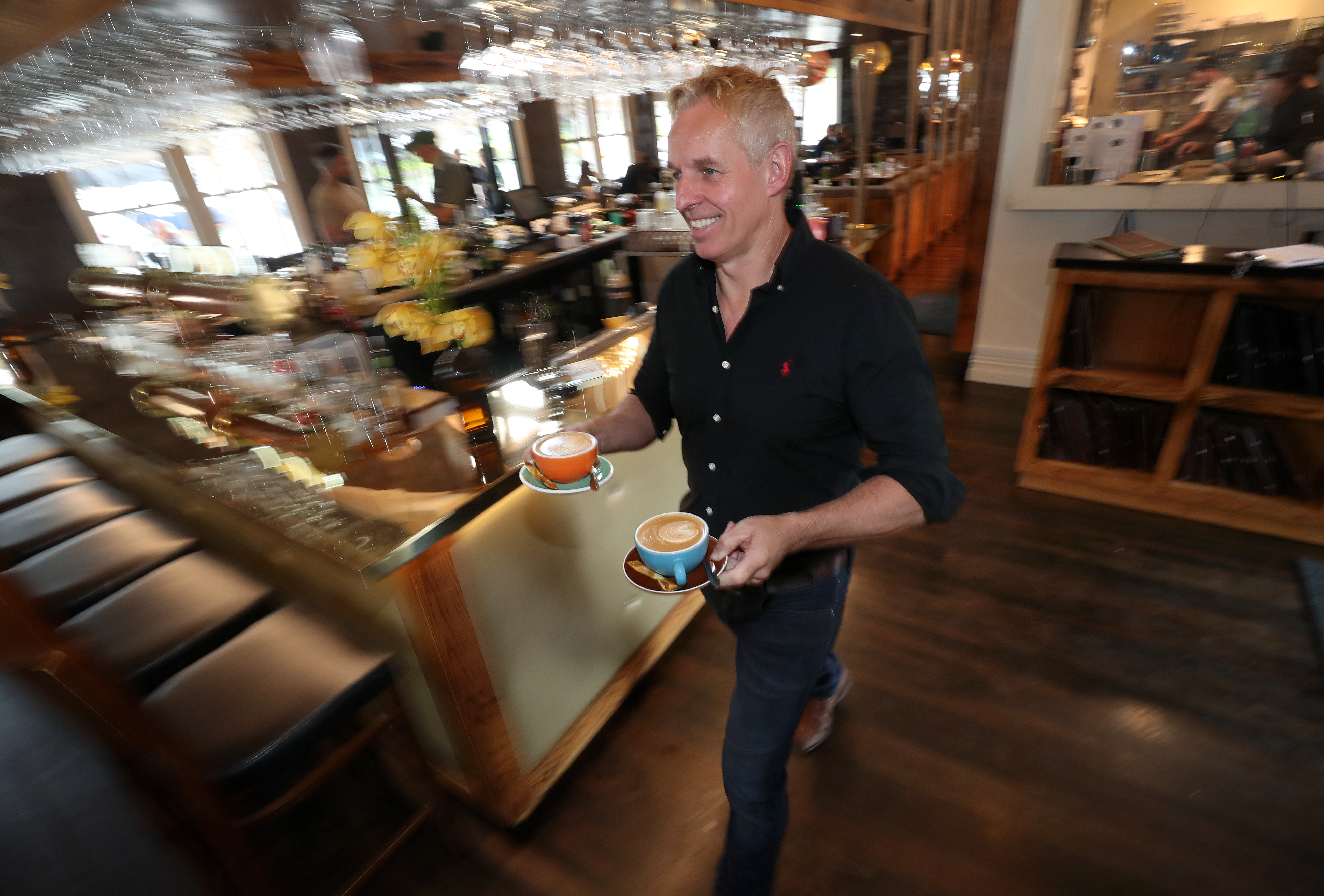 Restaurateur Lloyd Rooney said The Quay wasn’t too affected by the bad weather earlier this year, but his other restaurants The Cove and The Dune, which relied on holidaymakers, were 
