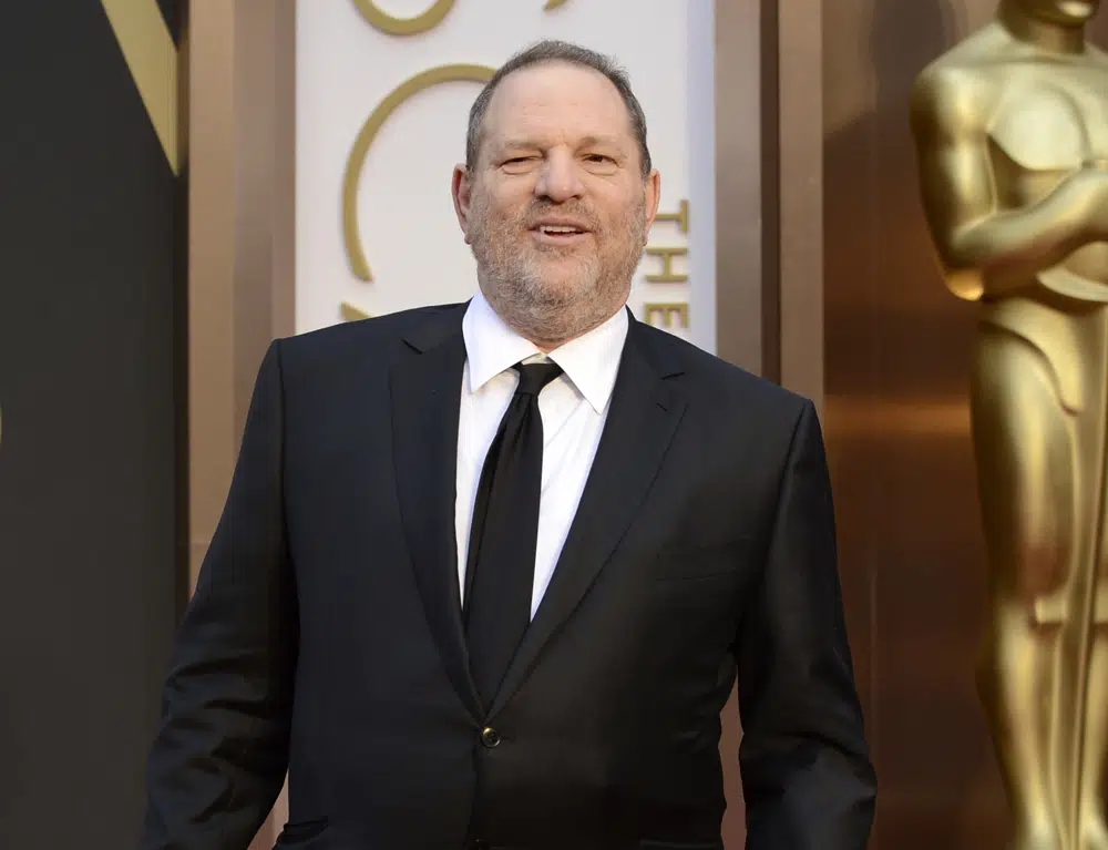 Movie mogul Harvey Weinstein arrives at the Oscars at the Dolby Theatre in Los Angeles, March 2014. Photo / AP