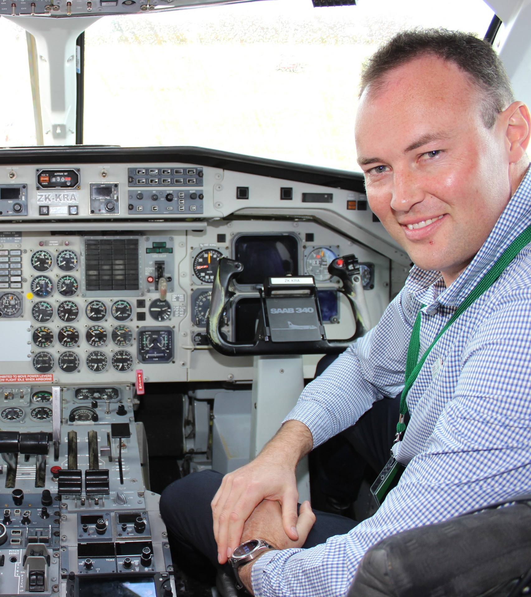 Air Chathams chief operating officer Duane Emeny. Photo / David Haxton