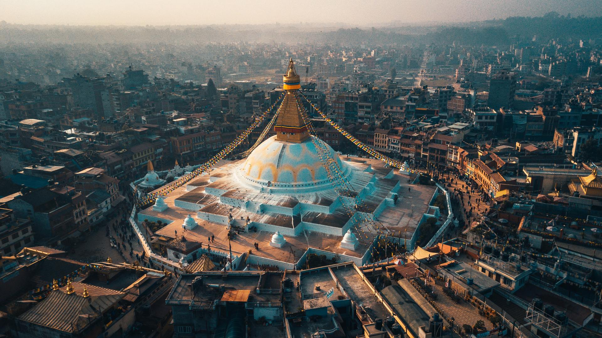 Boudhanath Stupa: Nepal's mountain tourism is second only to international Buddhist visitors. Photo / Raimand Klavins 