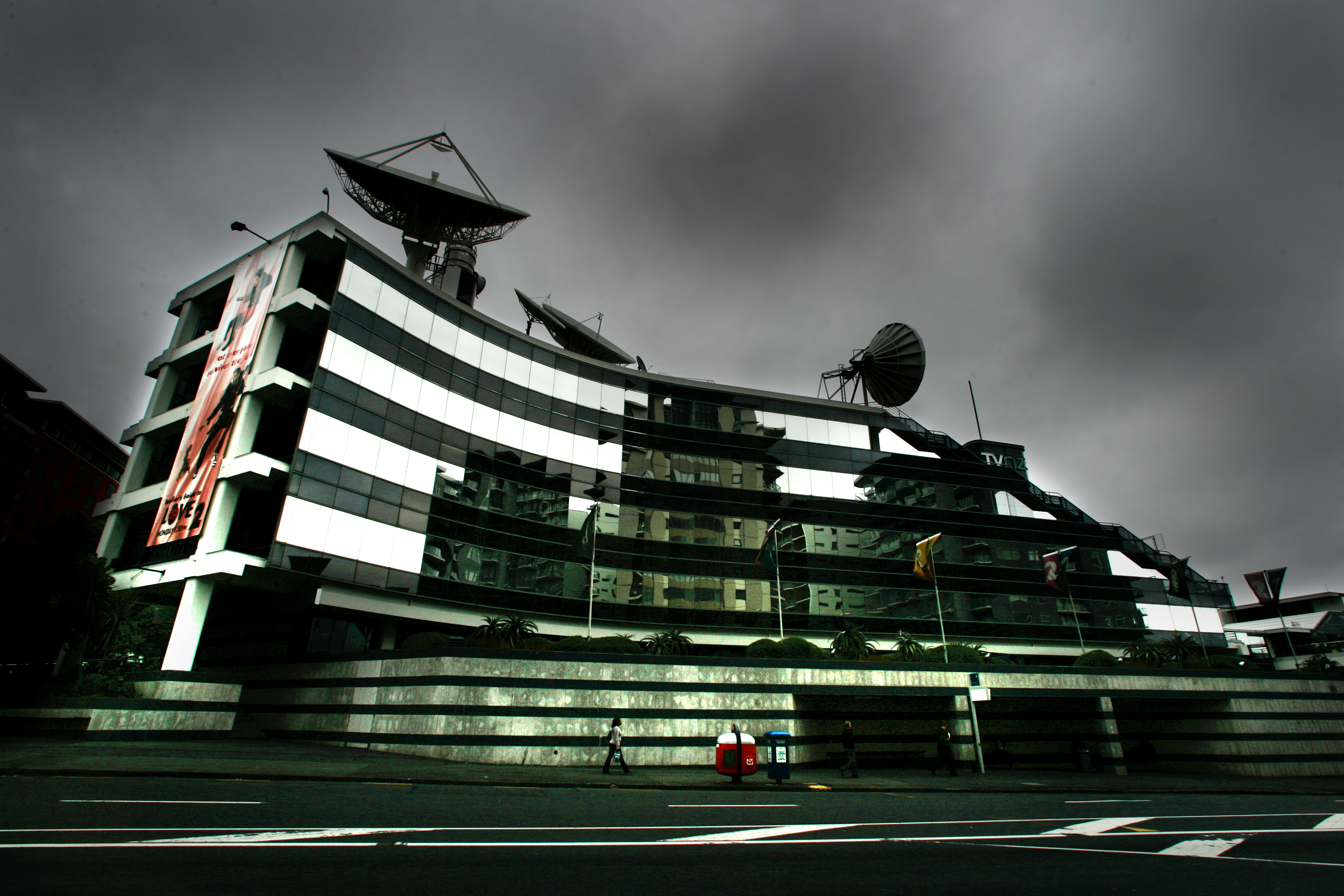 TVNZ's headquarters in central Auckland. Photo / Chris Skelton