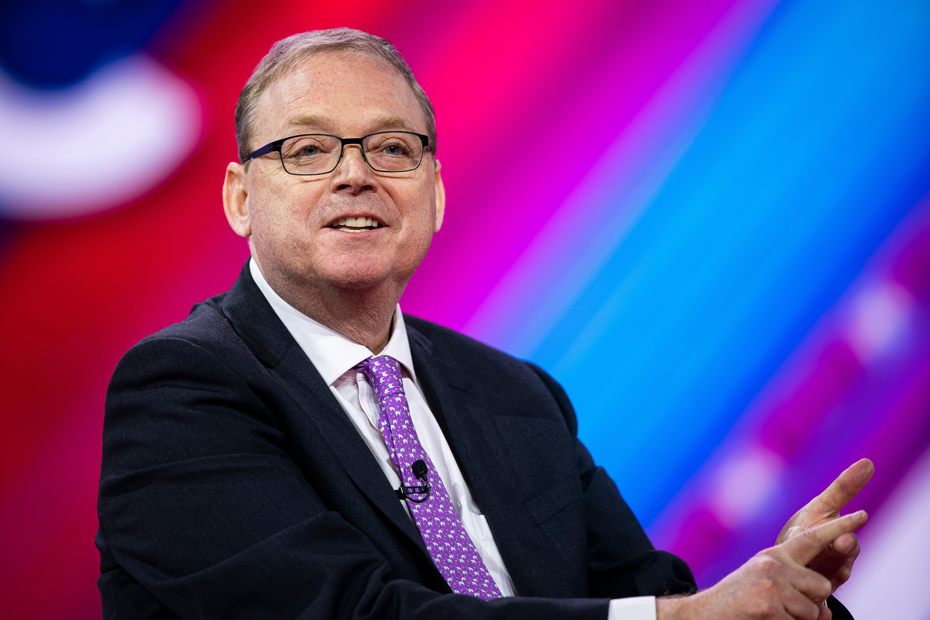 Kevin Hassett, former chairman of the White House Council of Economic Advisers. Photo / Getty Images