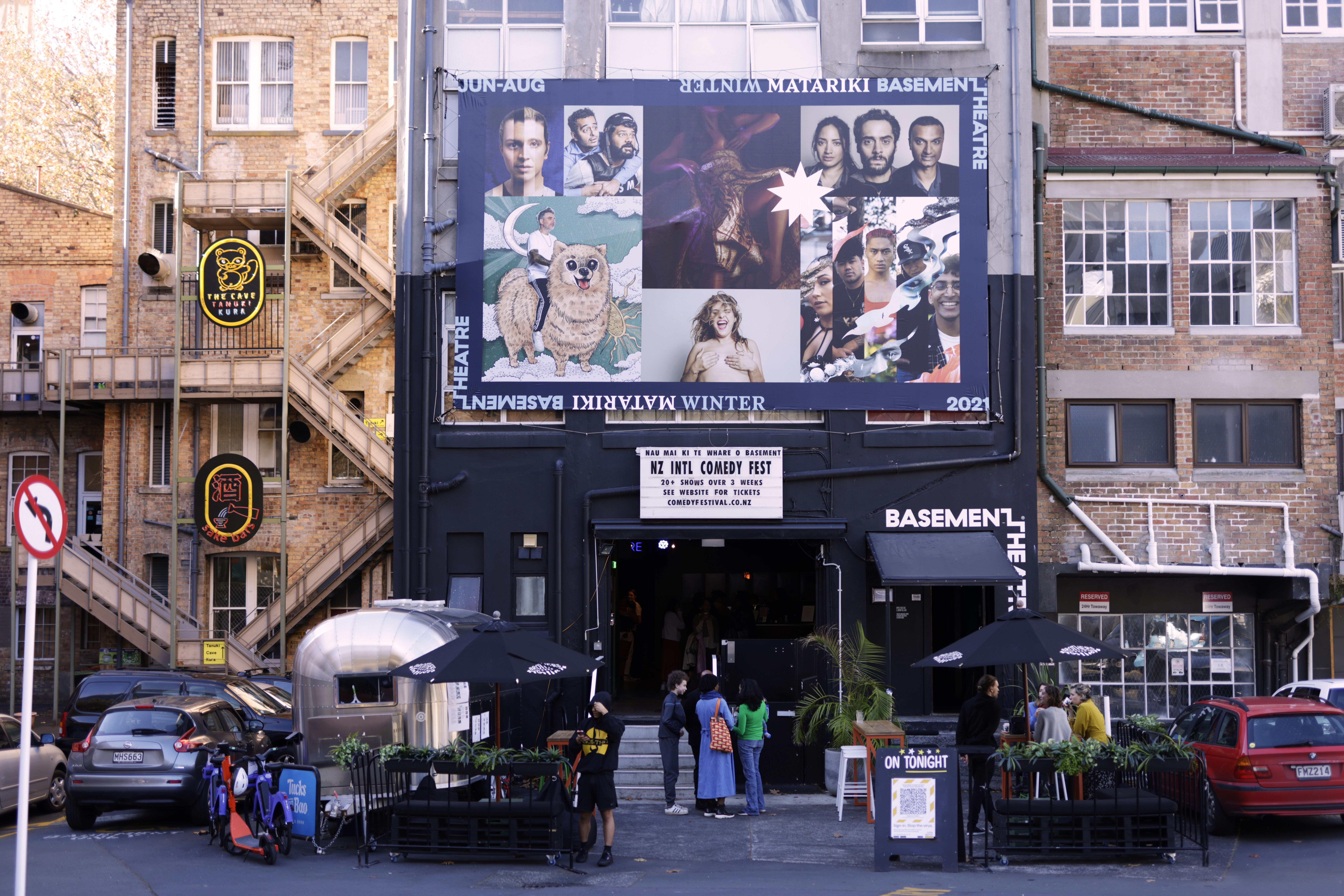 Basement Theatre during the winter season in 2021. Photo / Ralph Brown