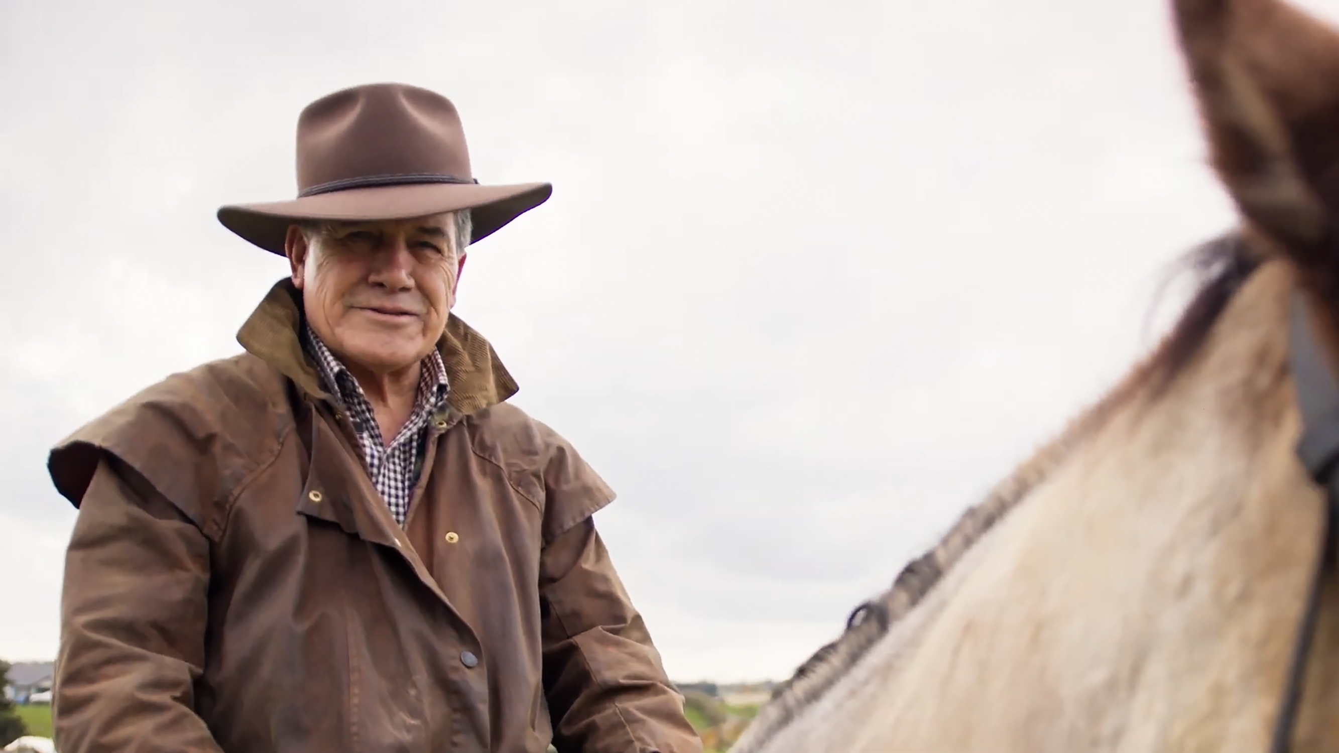 Winston Peters in a New Zealand First election 2023 advertisement