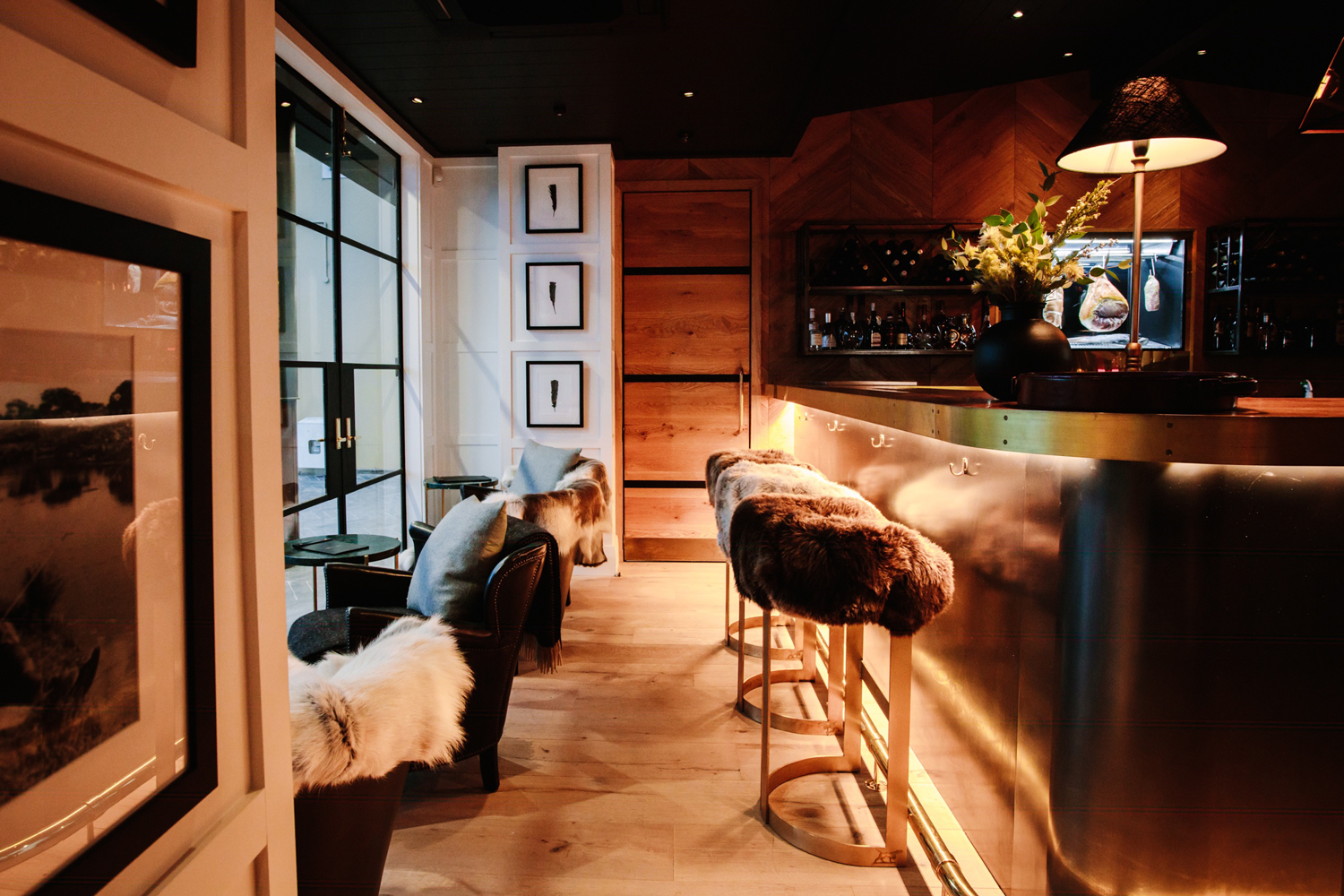 Rodd & Gunn's The Lodge Bar on Queenstown's lakefront. Plans for the new Ponsonby store are also by Studio Y which designed this fit out.