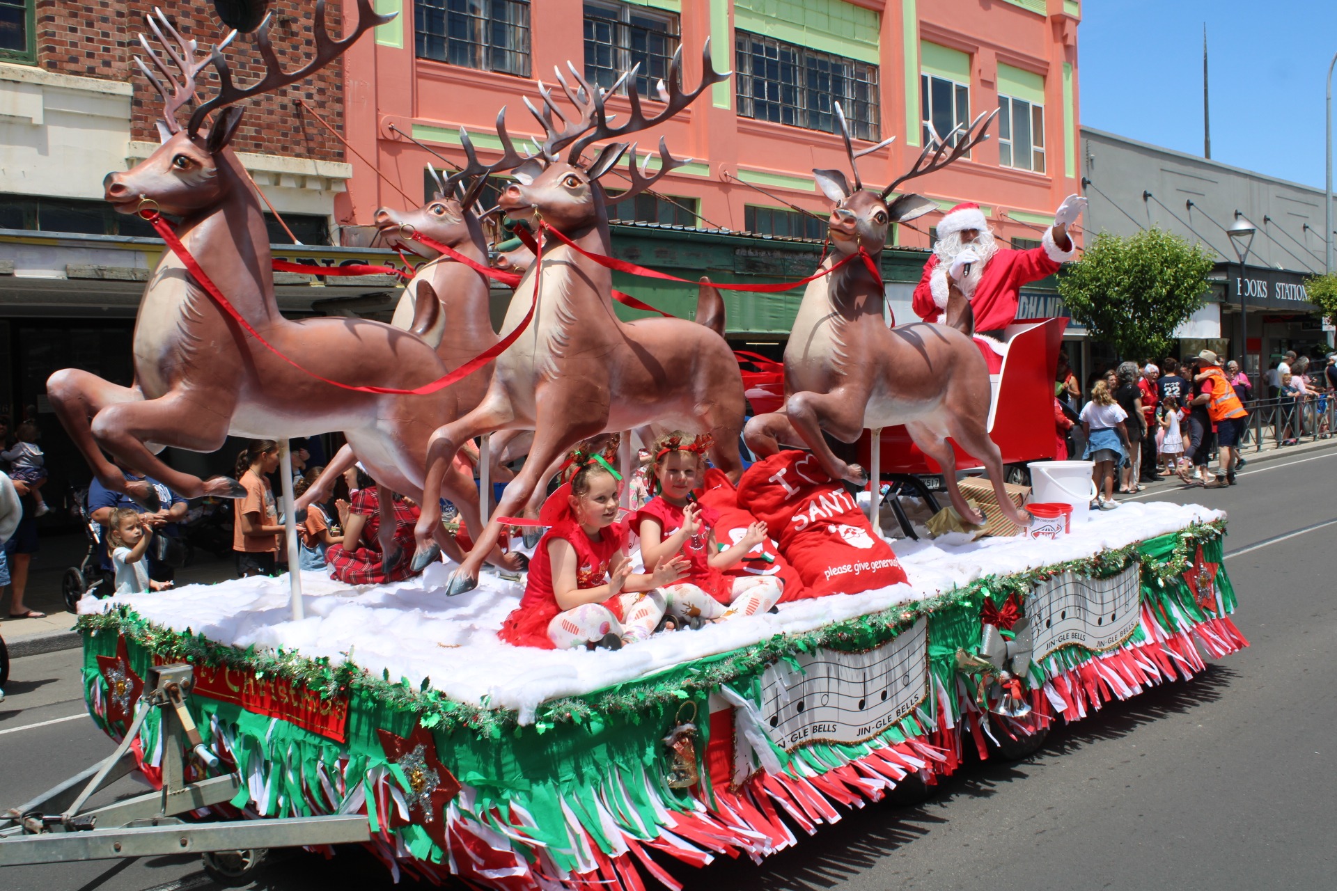 Funding is in question for Dannevirke's Christmas parade. Photo / Dave Murdoch
