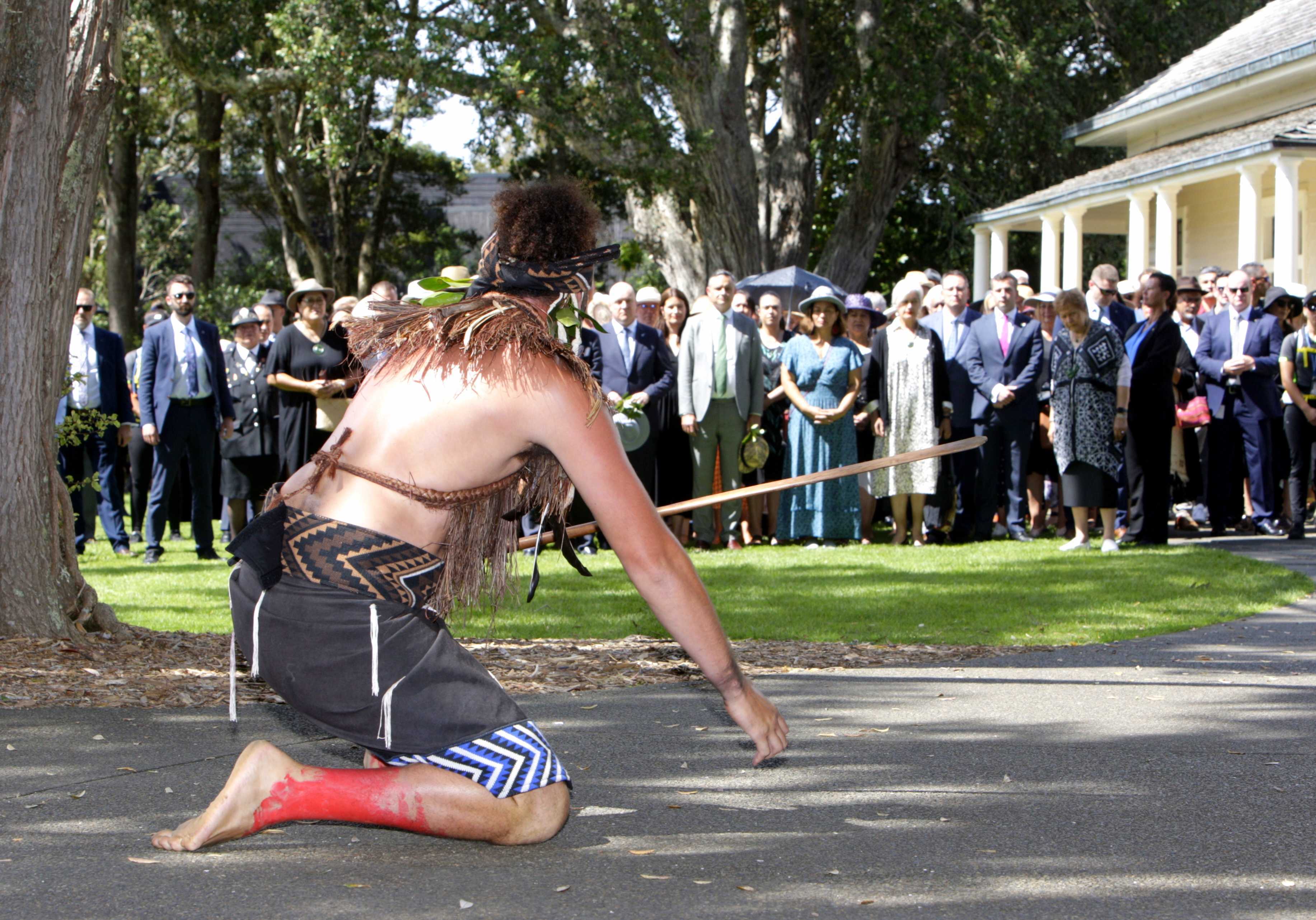 MPs are formally welcomed at Waitangi. Photo / Tania Whyte