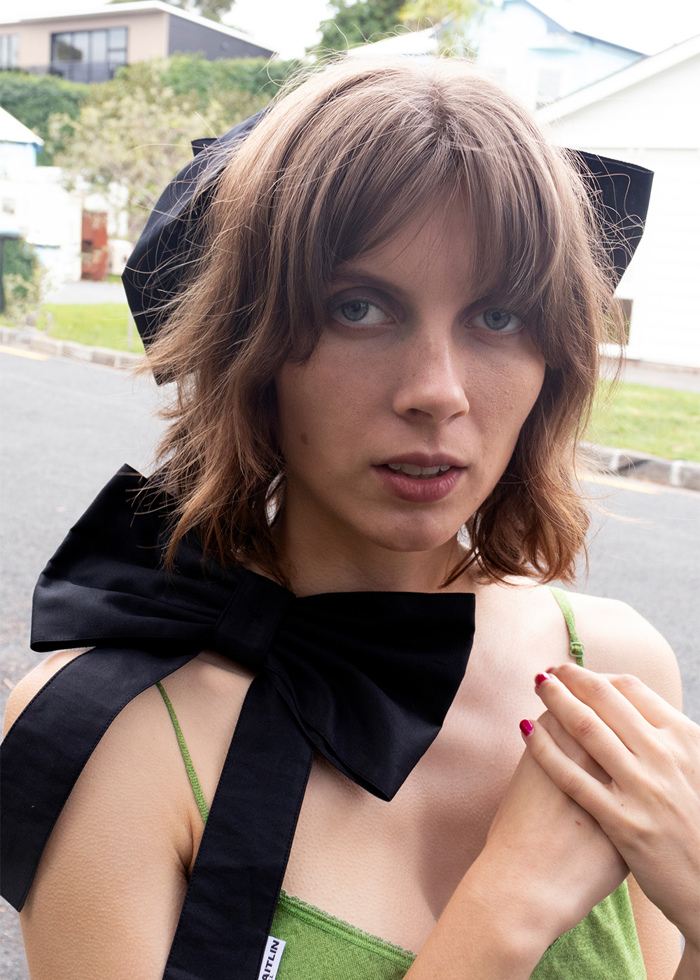Caitlin Snell hairbows. 