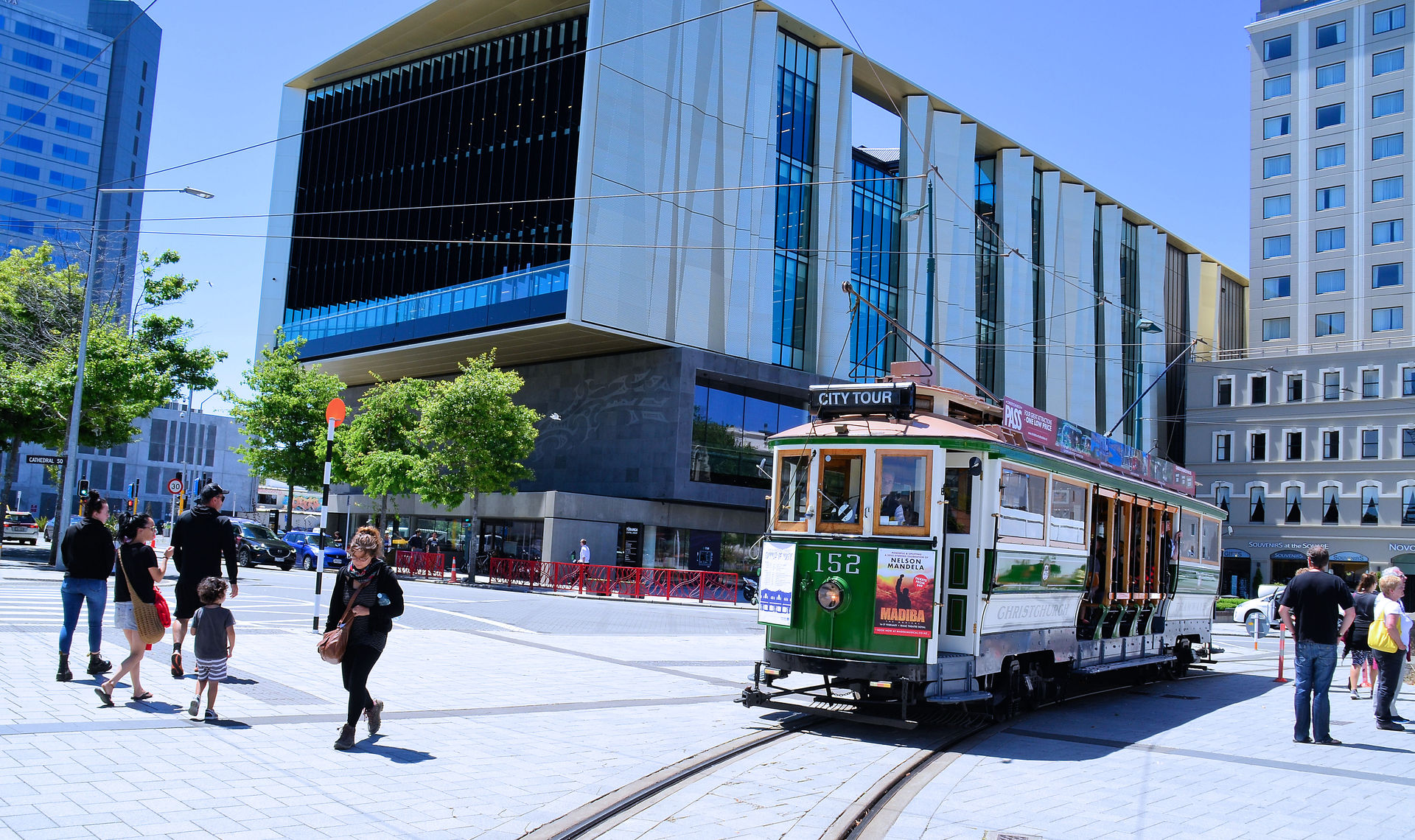 Tūranga, Christchurch's central library, is an 'anchor' project in Cathedral Square. The library was built by Southbase.
