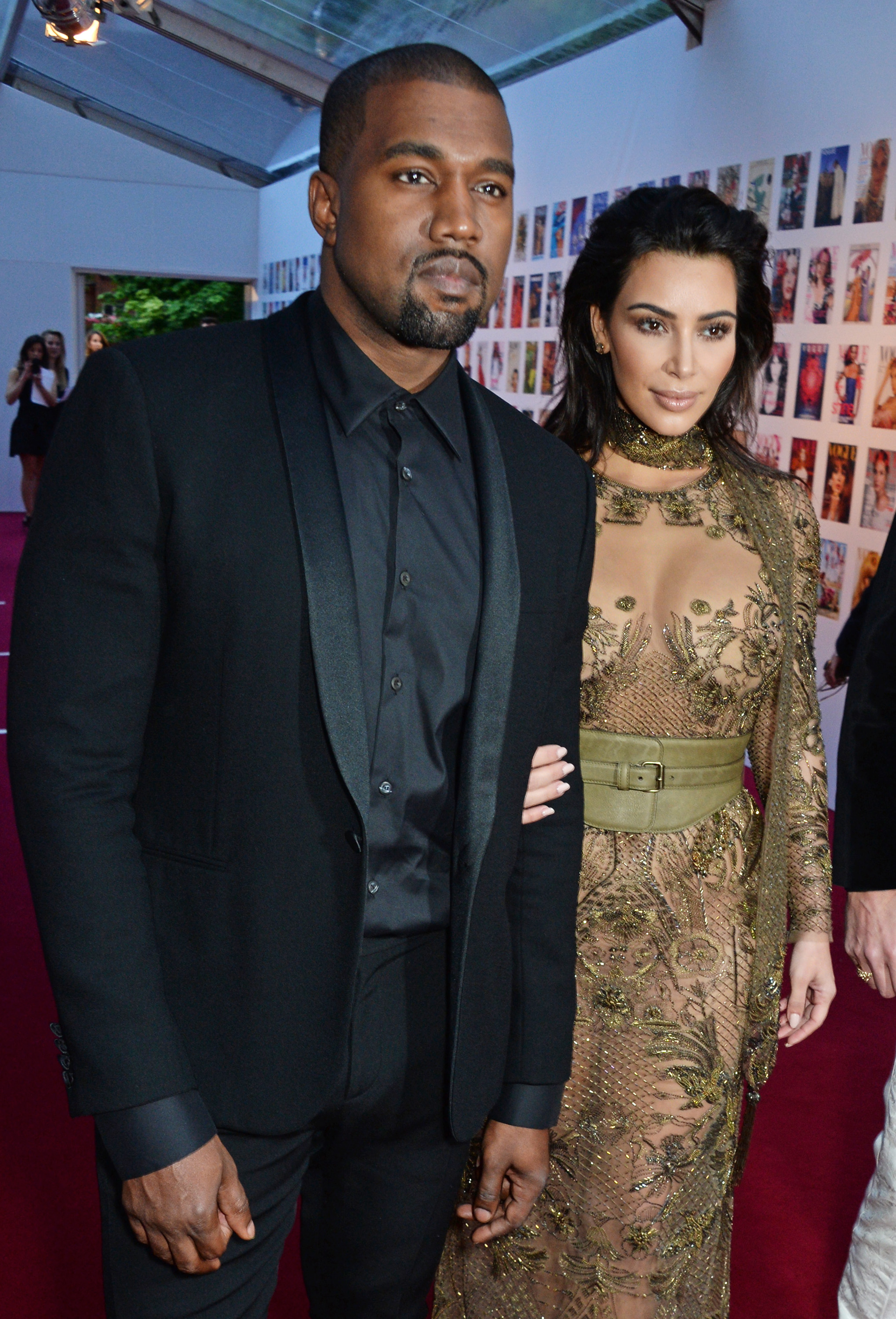 Kanye and Kim are sticking together over the T-Swift controversy. Photo / Getty Images.