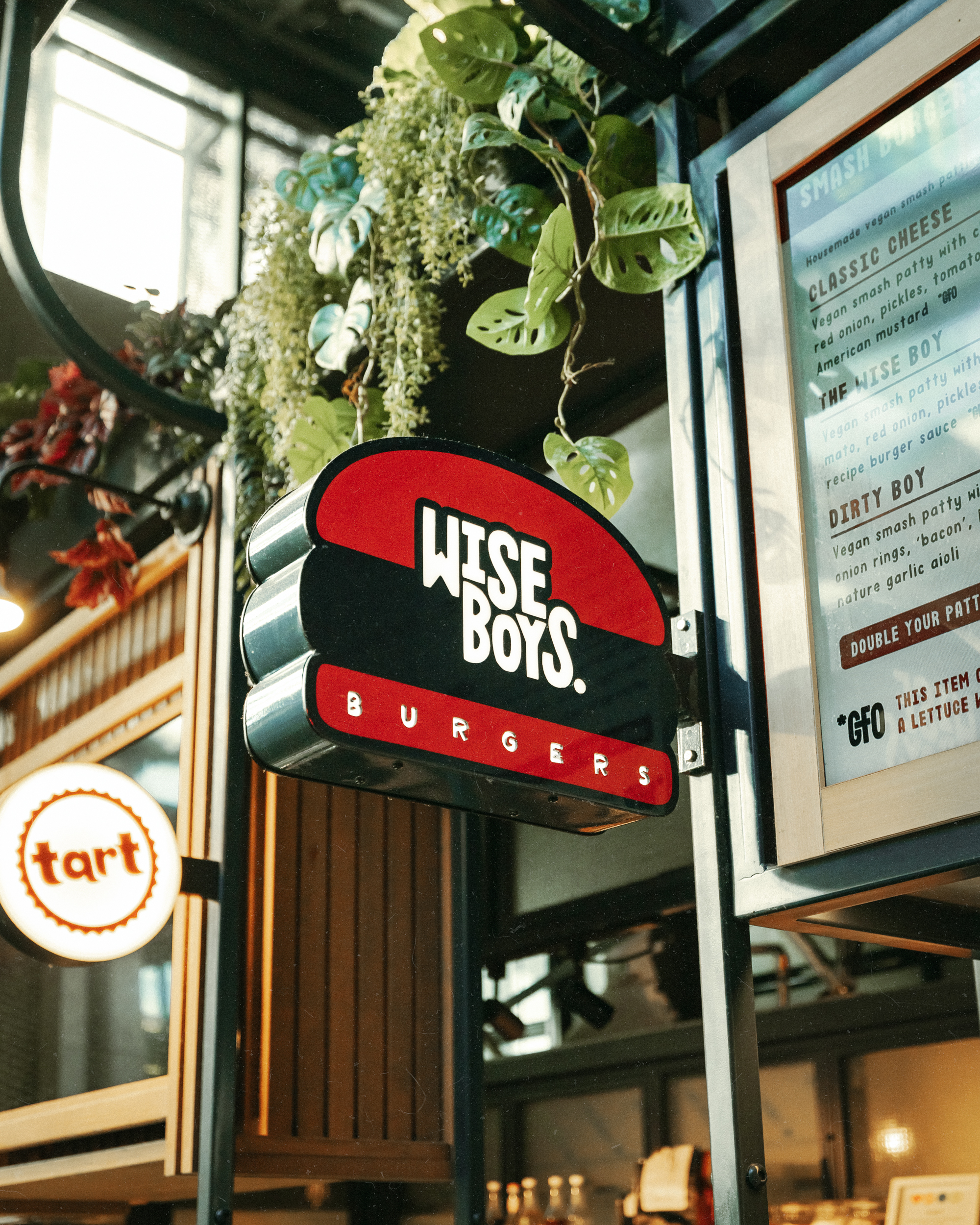 Wise Boys Burgers is one of 1300 eateries signed up with food delivery service DoorDash.