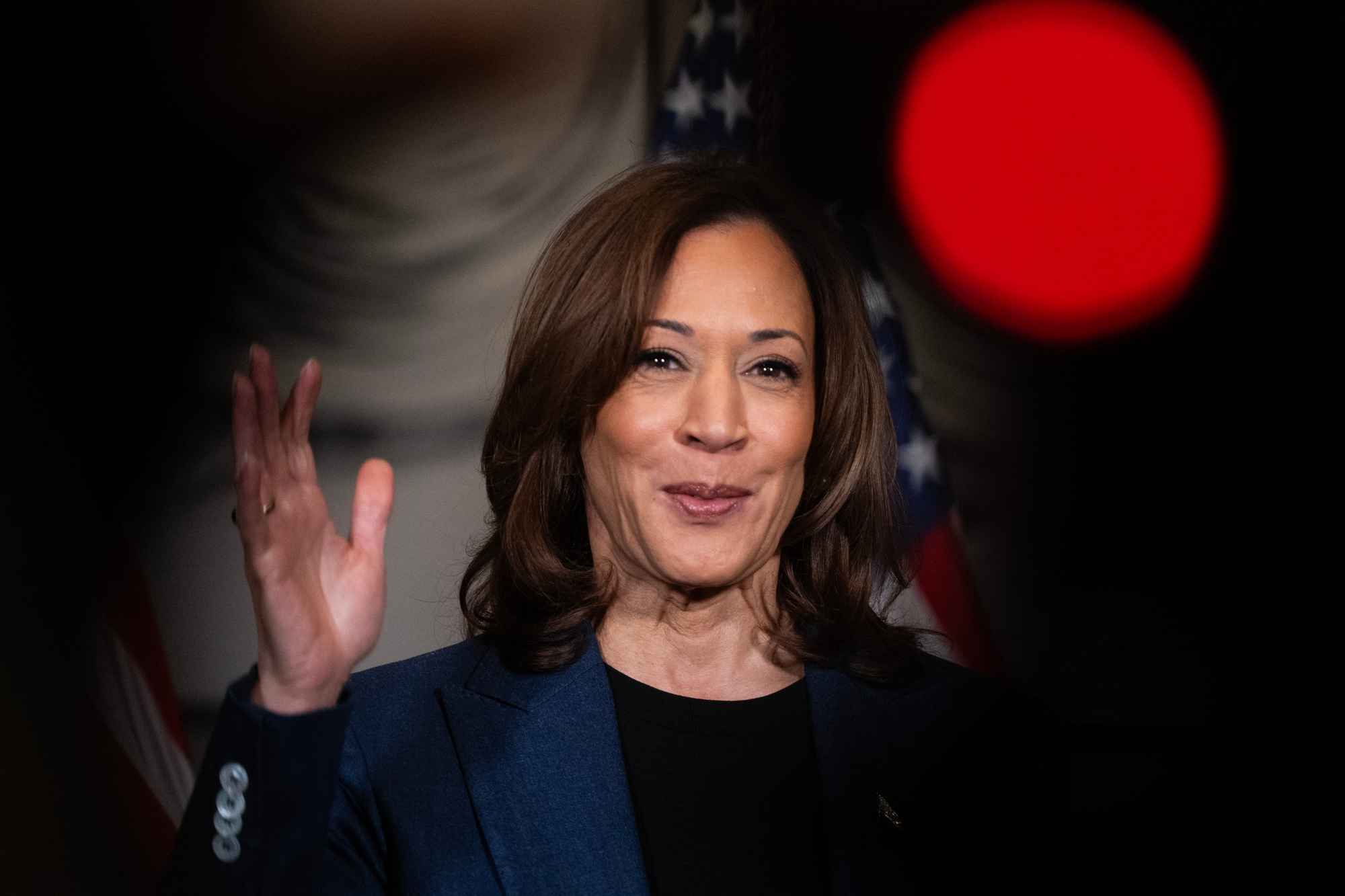 US Vice-President and Democratic presidential candidate Kamala Harris will battle against Republican Donald Trump in next month's election. Photo / AFP