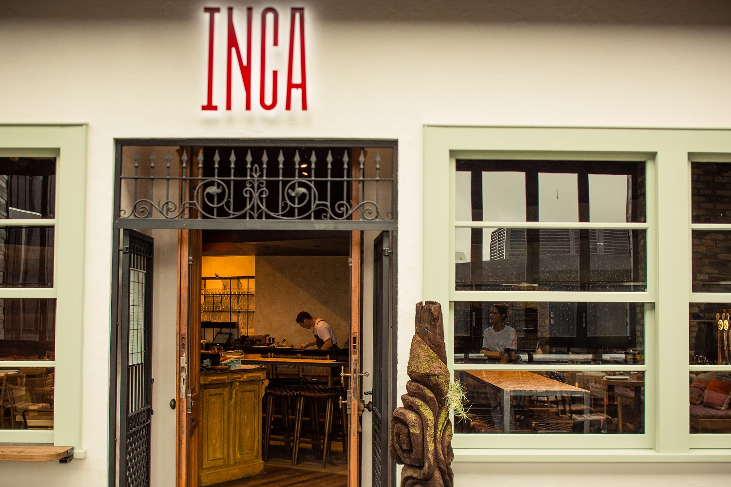 Inca is located on the rooftop of the new Westfield Newmarket. Photo / Babiche Martens