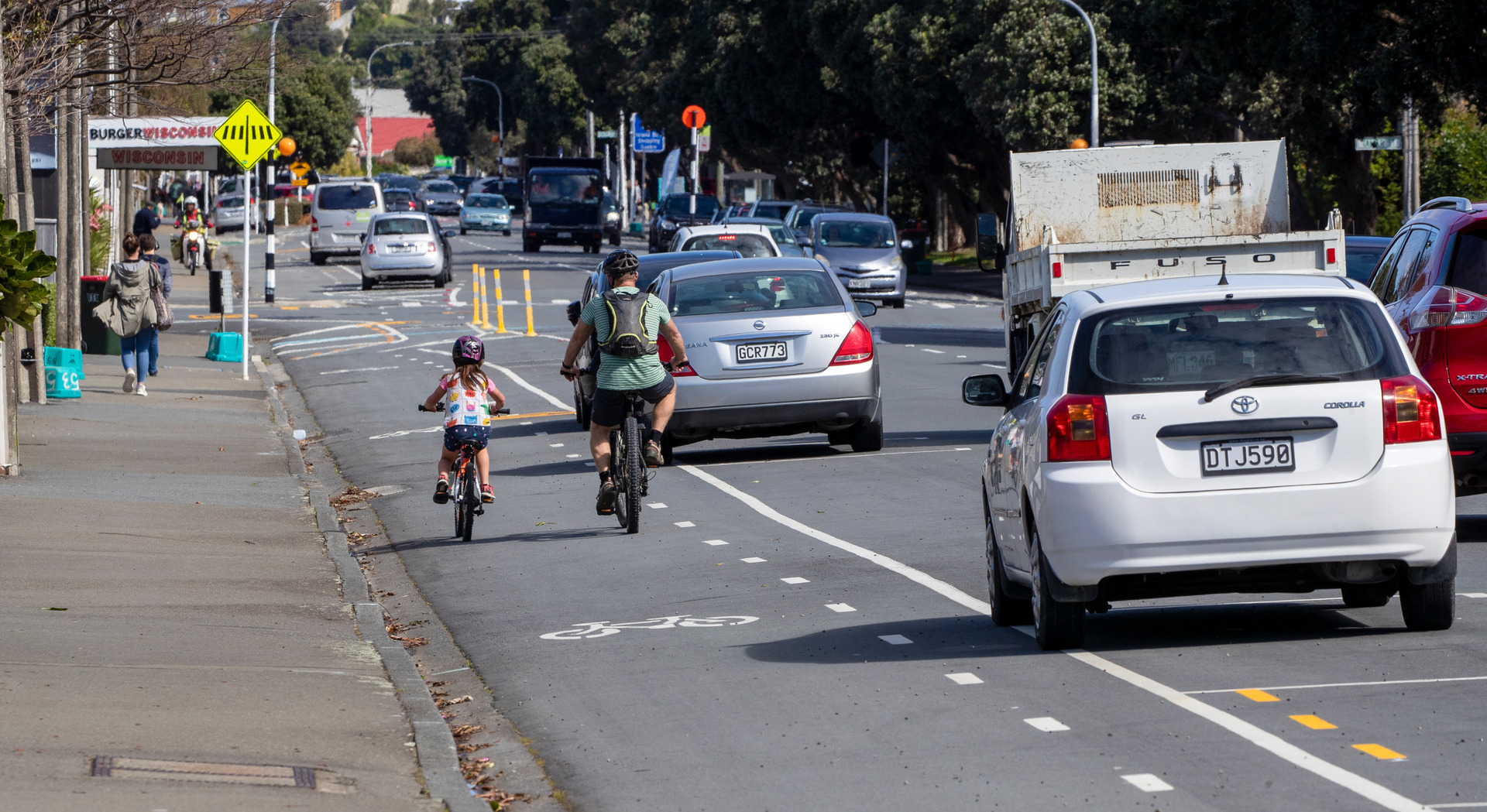 Island Bay cycleway. Photo / Mark Mitchell