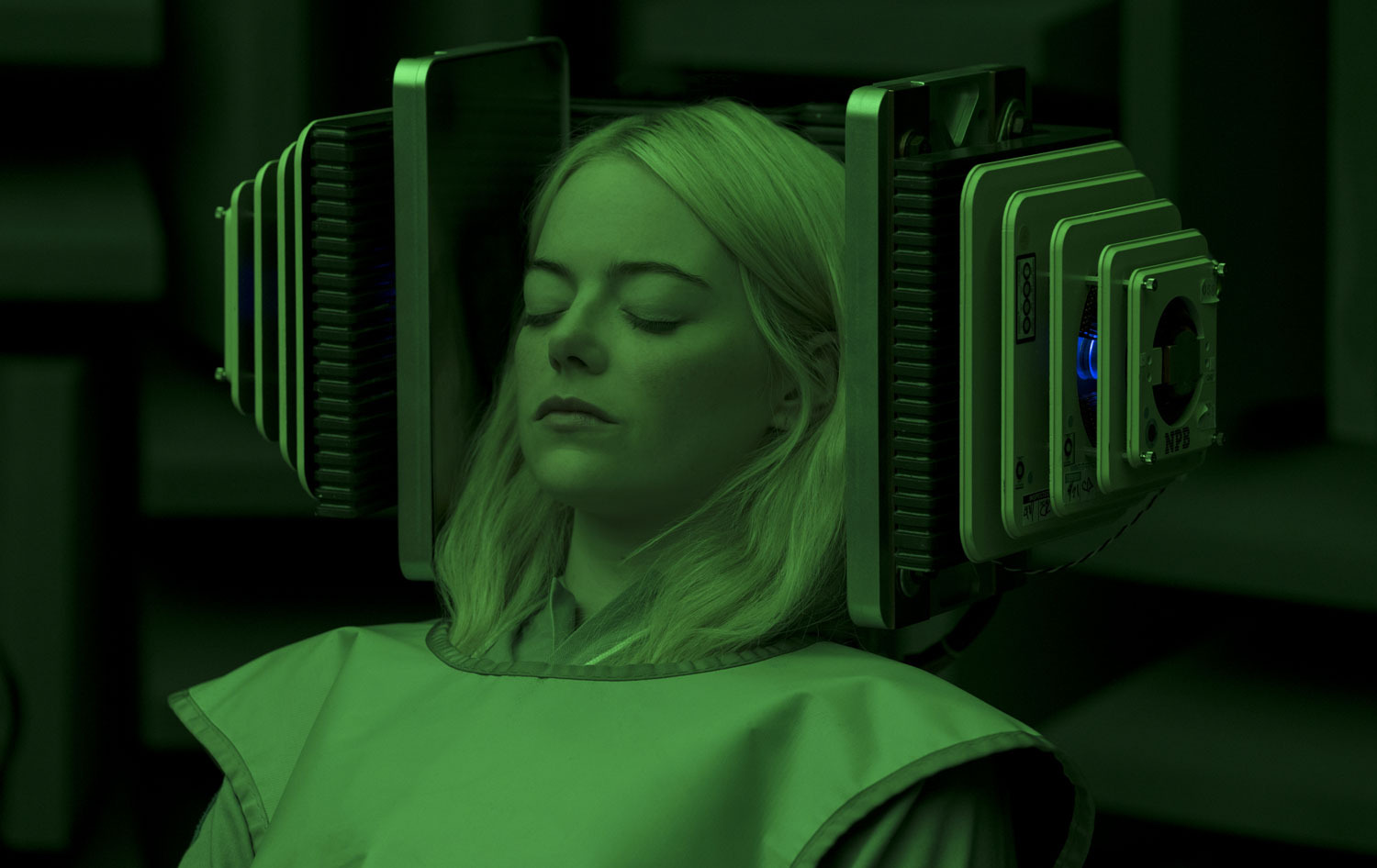 Emma Stone in a scene from Netflix thriller Maniac. 