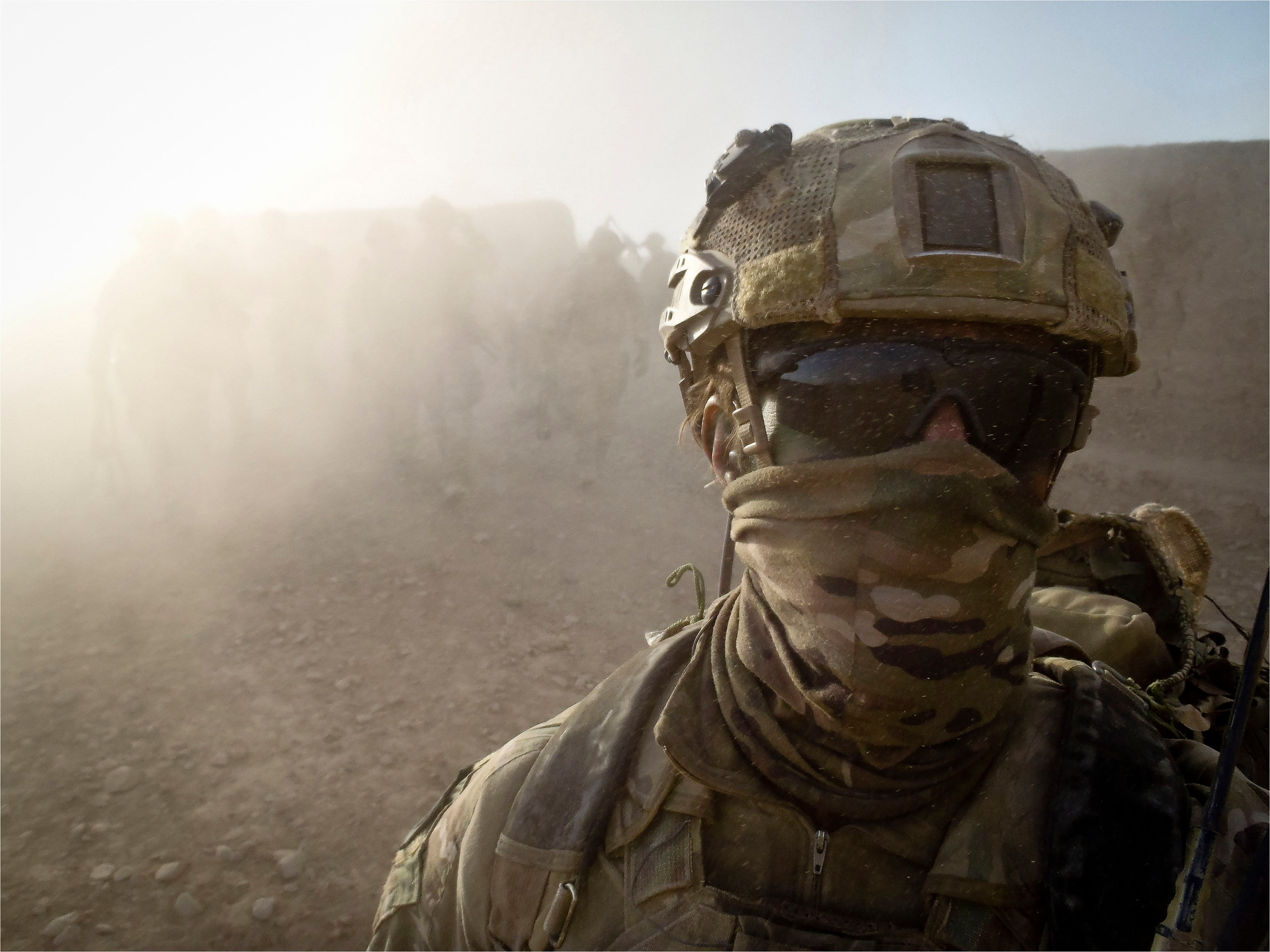An Australian Army special operations soldier after a mission in Helmand province, southern Afghanistan, in 2012.
