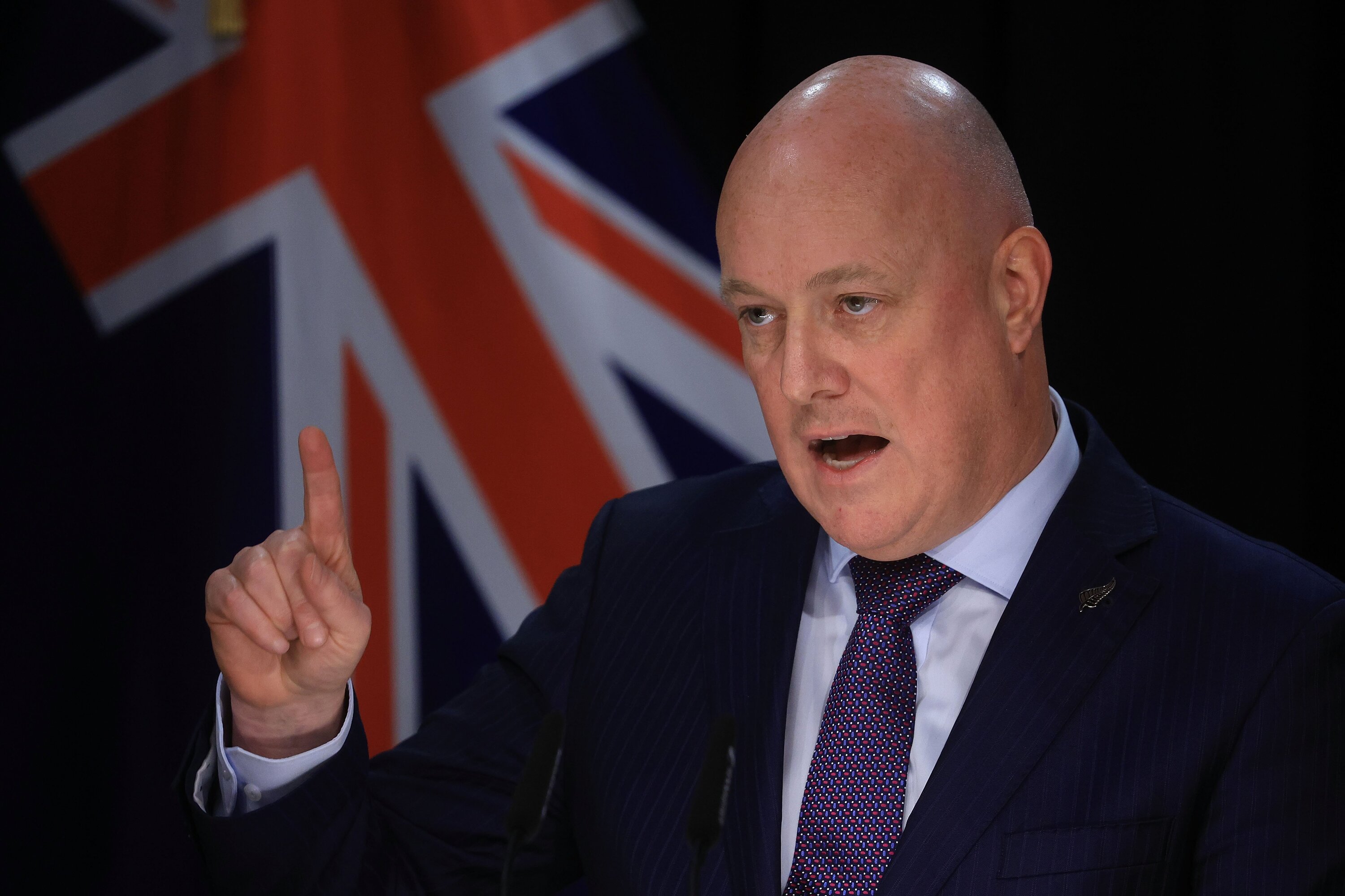 Prime Minister Christopher Luxon says the free ride is over for beneficiaries taking advantage of the welfare system. Photo / Marty Melville 