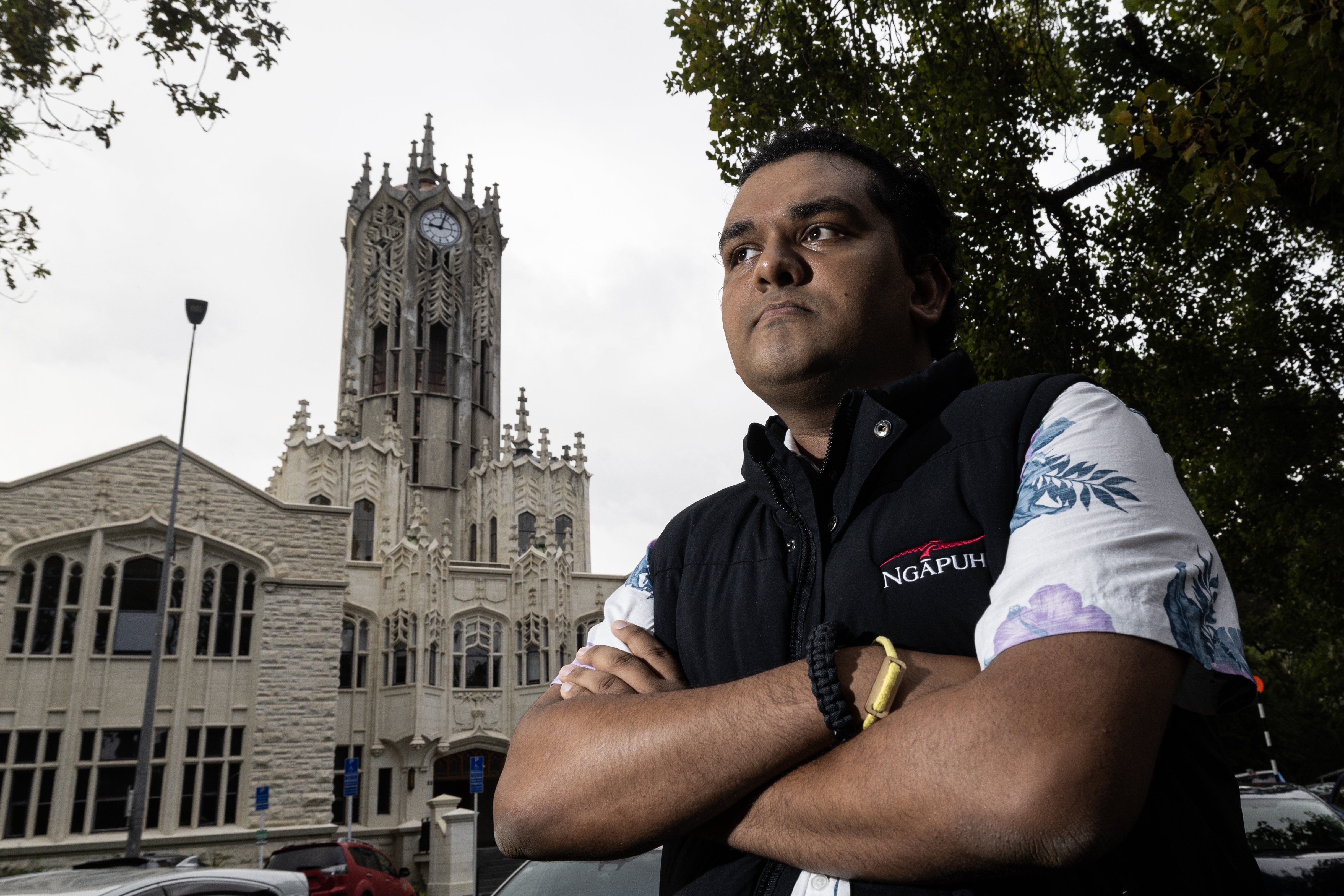 Shakeel Shamaail says shared spaces for Māori and Pasifika students at Auckland University are vital for wellbeing. Photo / Jason Oxenham