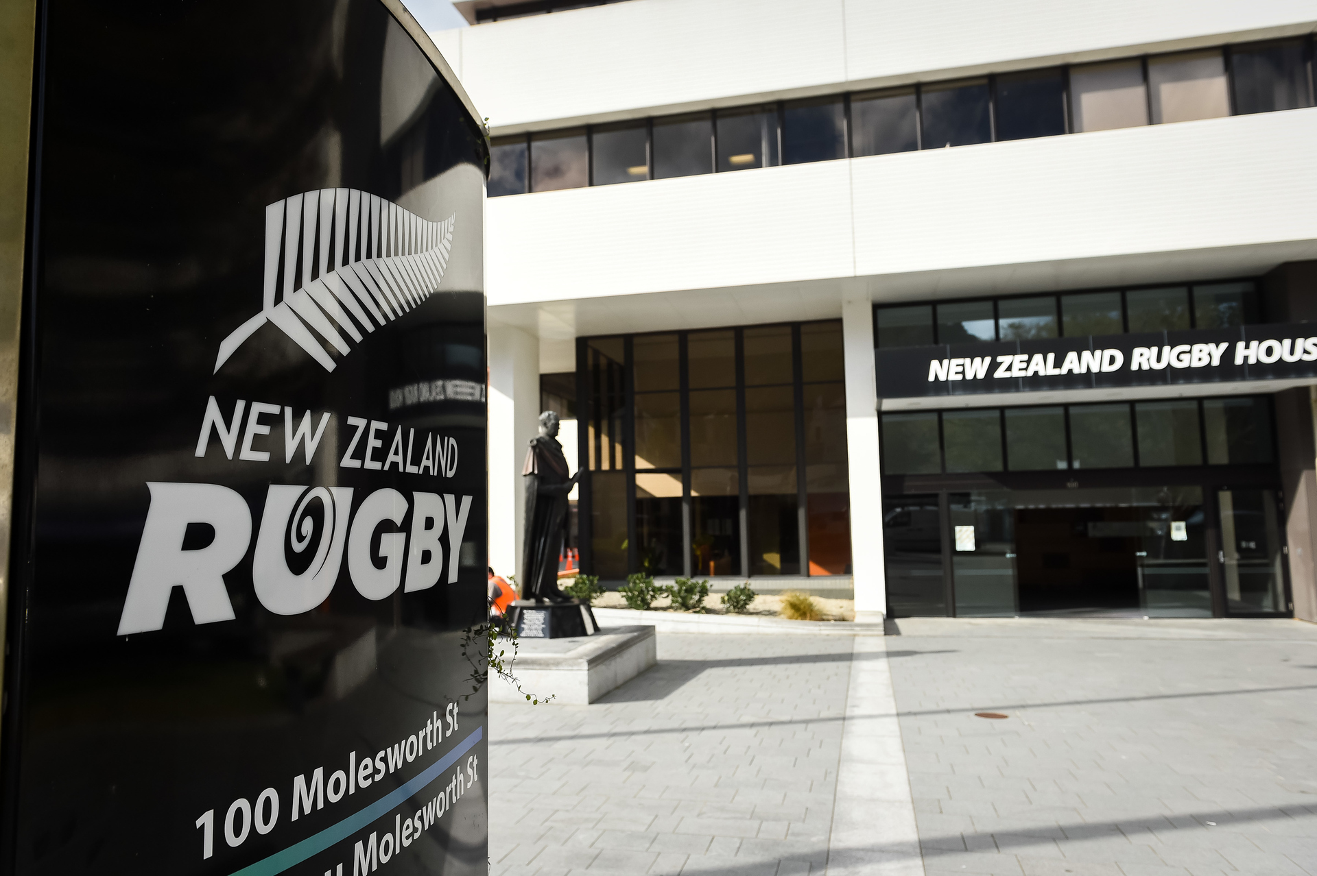 New Zealand Rugby House building in Wellington. Photo / Photosport