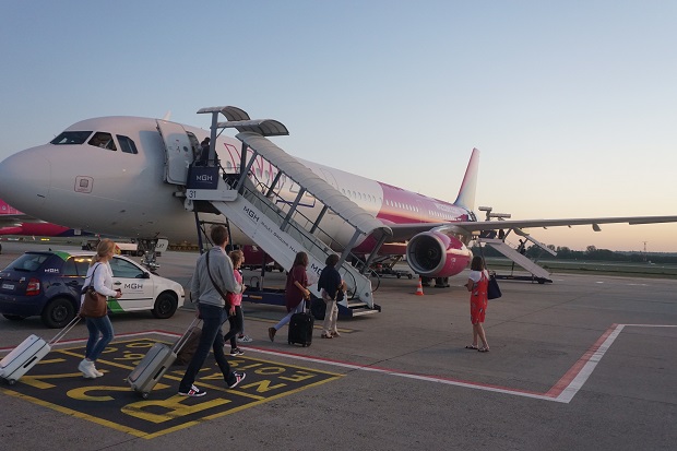 Hungarian airline Wizz Air's “all you can fly” passes sold out within days of launching. Photo / Grant Bradley
