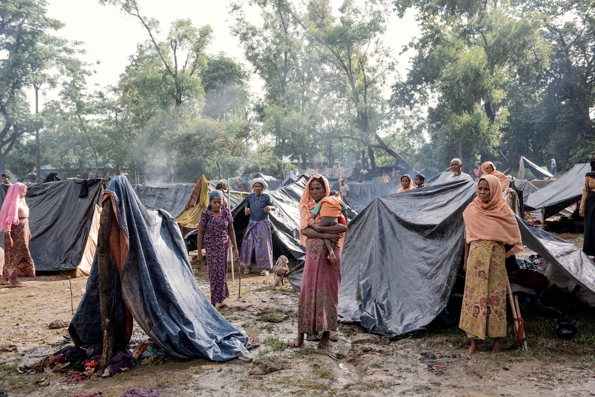Nearly one million Rohingya refugees are in Bangladesh. Photo / The Washington Post by Ismail Ferdous.