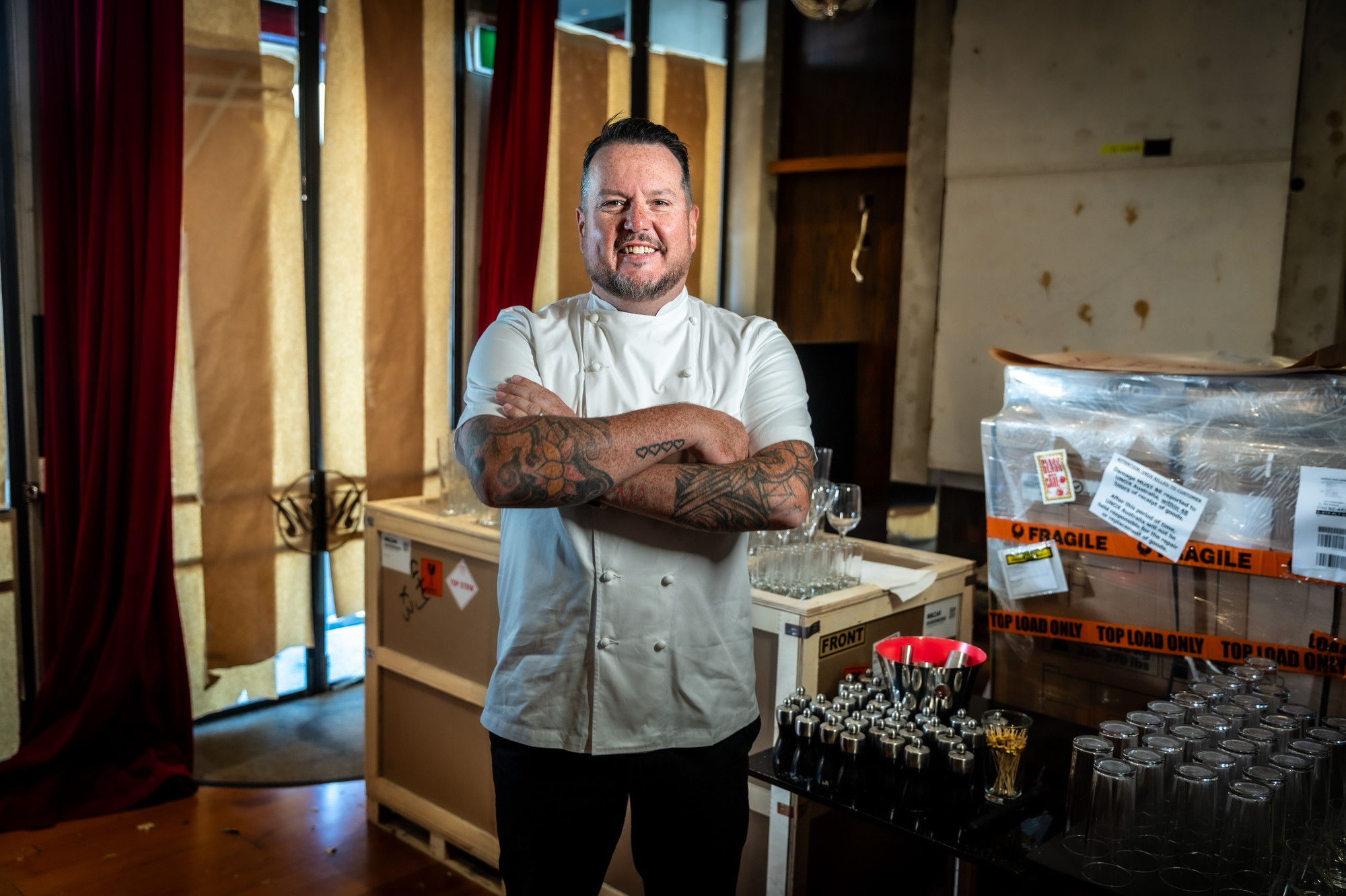 Chef Matt Lambert is hoping to open his new Ponsonby restaurant Return in time to be in contention for a Michelin star on home territory. Photo / Michael Craig