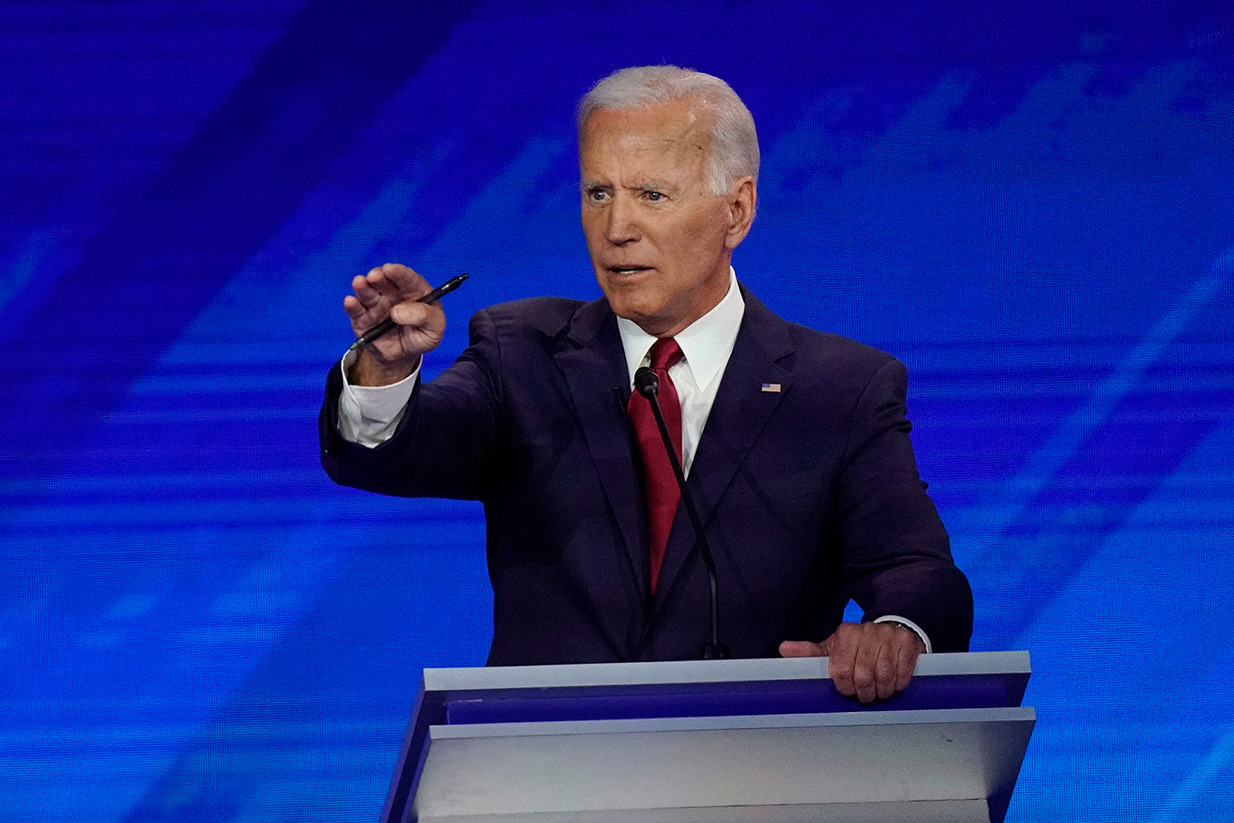 Former Vice President Joe Biden may have torpedoed his own campaign. Photo / AP