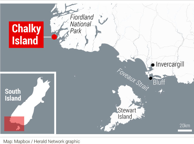 Chalky Island, Fiordland