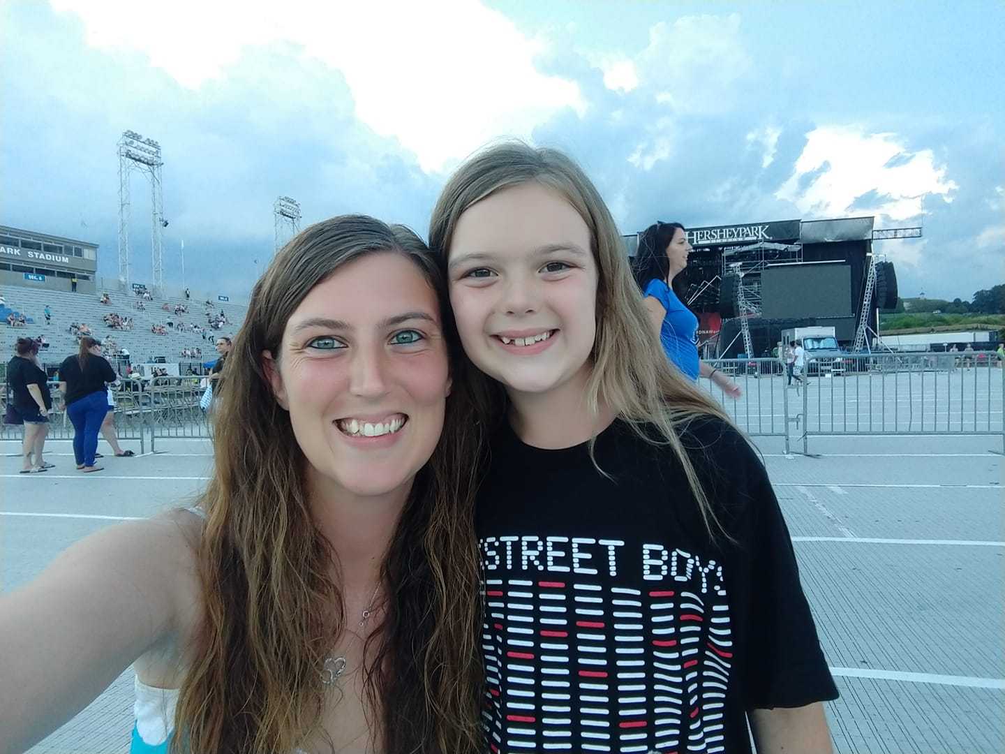 Abbuhl used her daughter's story to obtain free tickets to events. Photo / Facebook