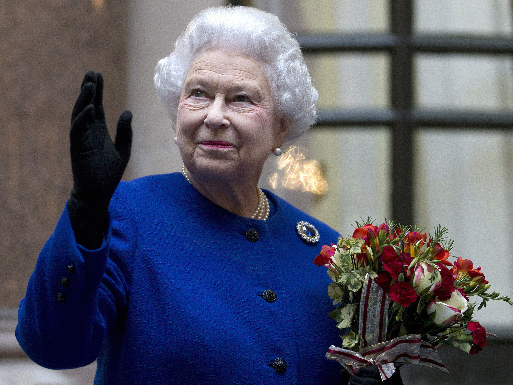Queen Elizabeth reportedly travelled with her own blood supply. Photo / AP