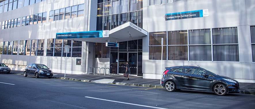 The building at 35 Graham St in the CBD's Victoria Quarter.