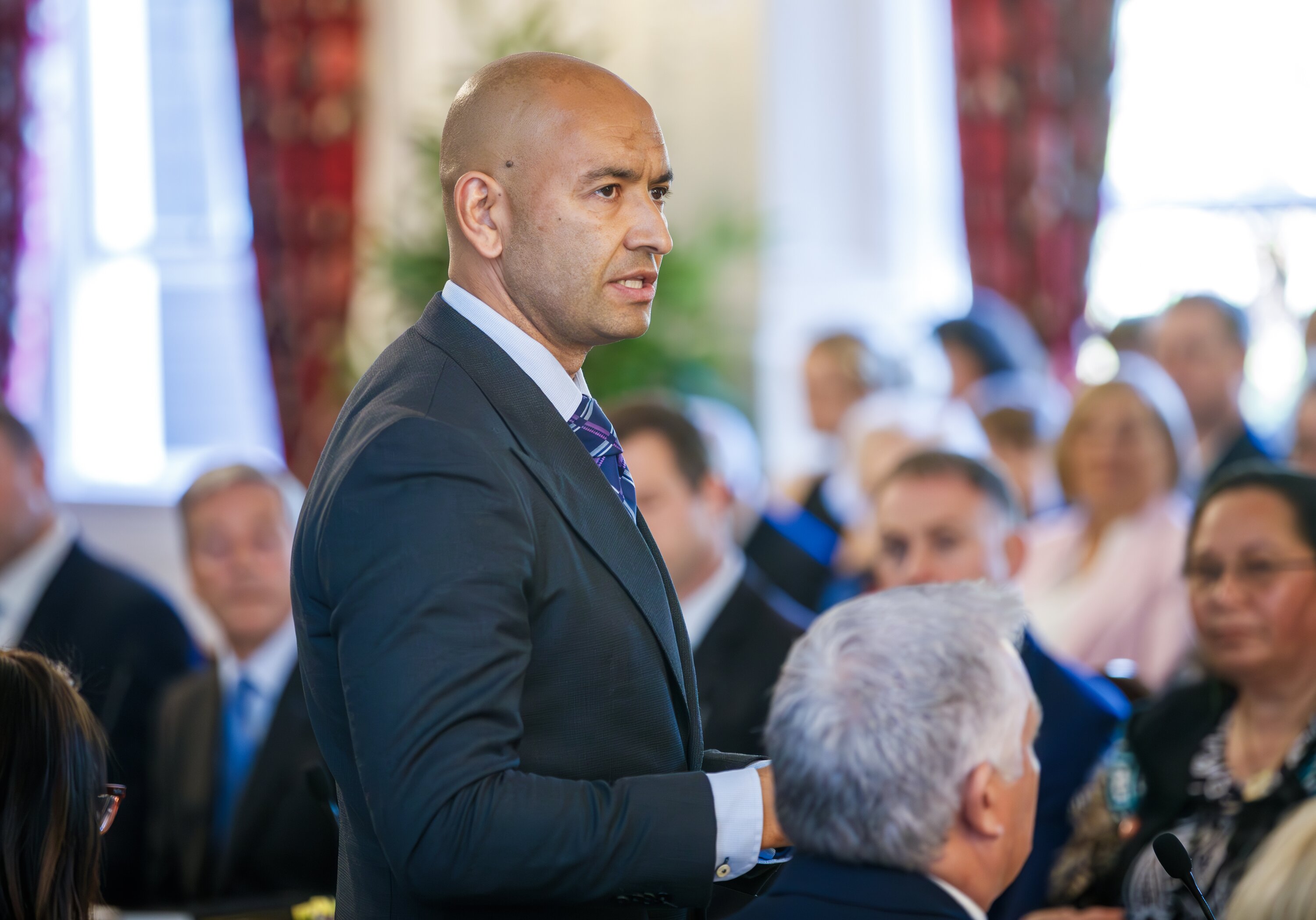 Minister for Māori Crown Relations: Te Arawhiti, Tama Potaka. Photo / Mark Mitchell