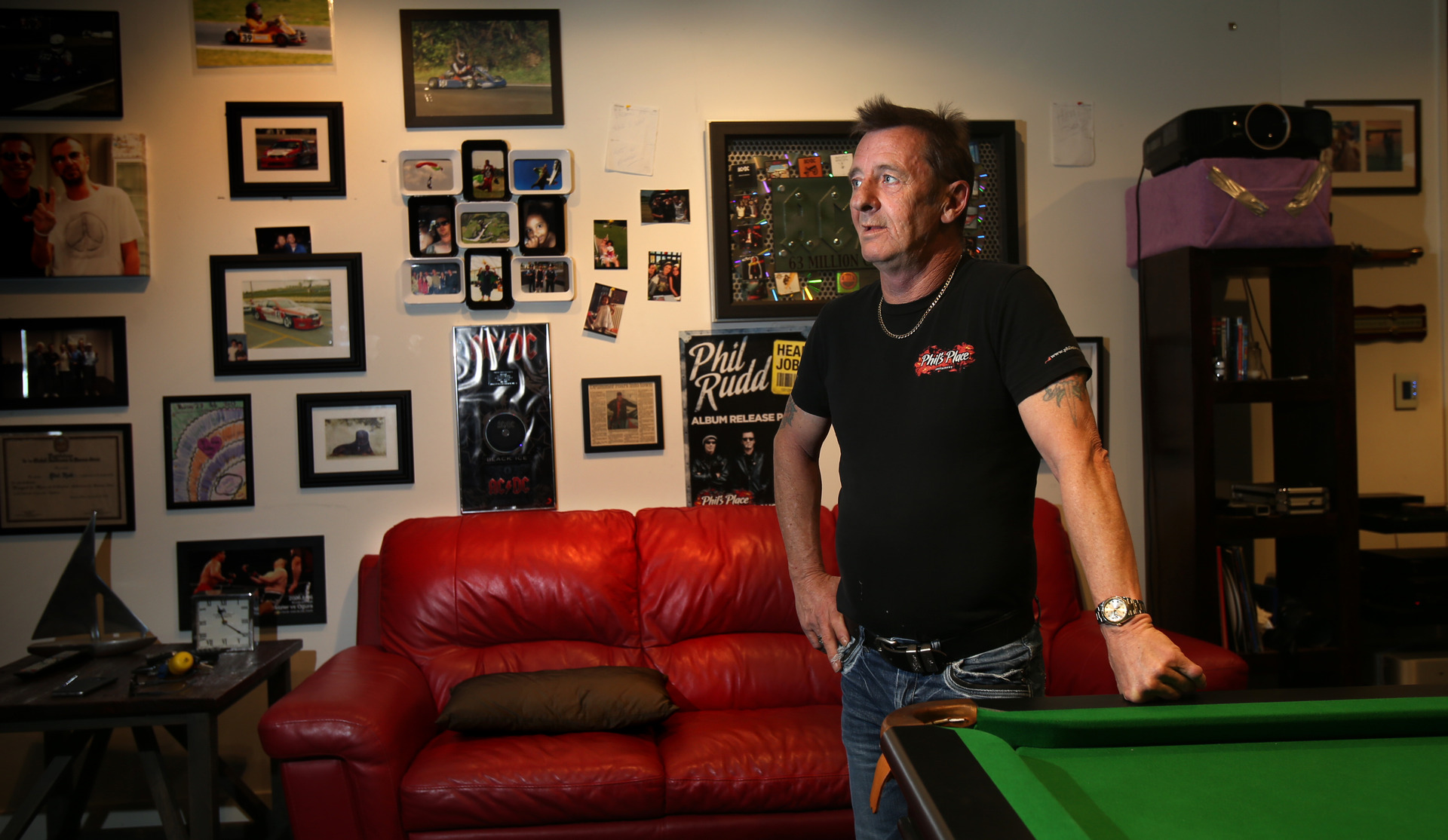 Phil Rudd New Zealand Home