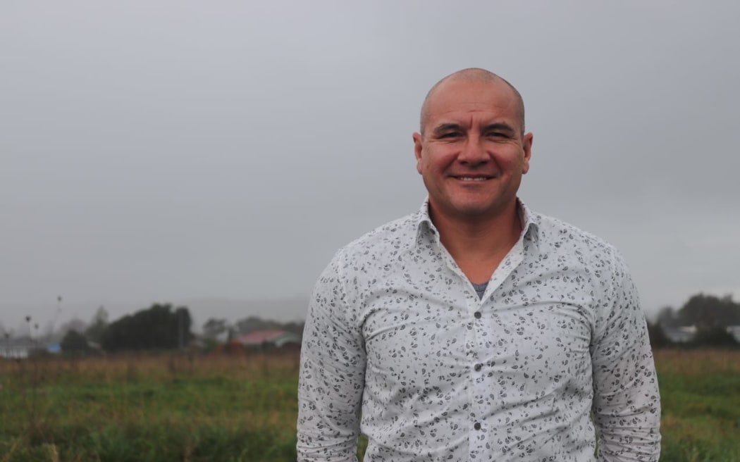 Lewis Ratapu of Tātau Tātau o te Wairoa. Photo / RNZ