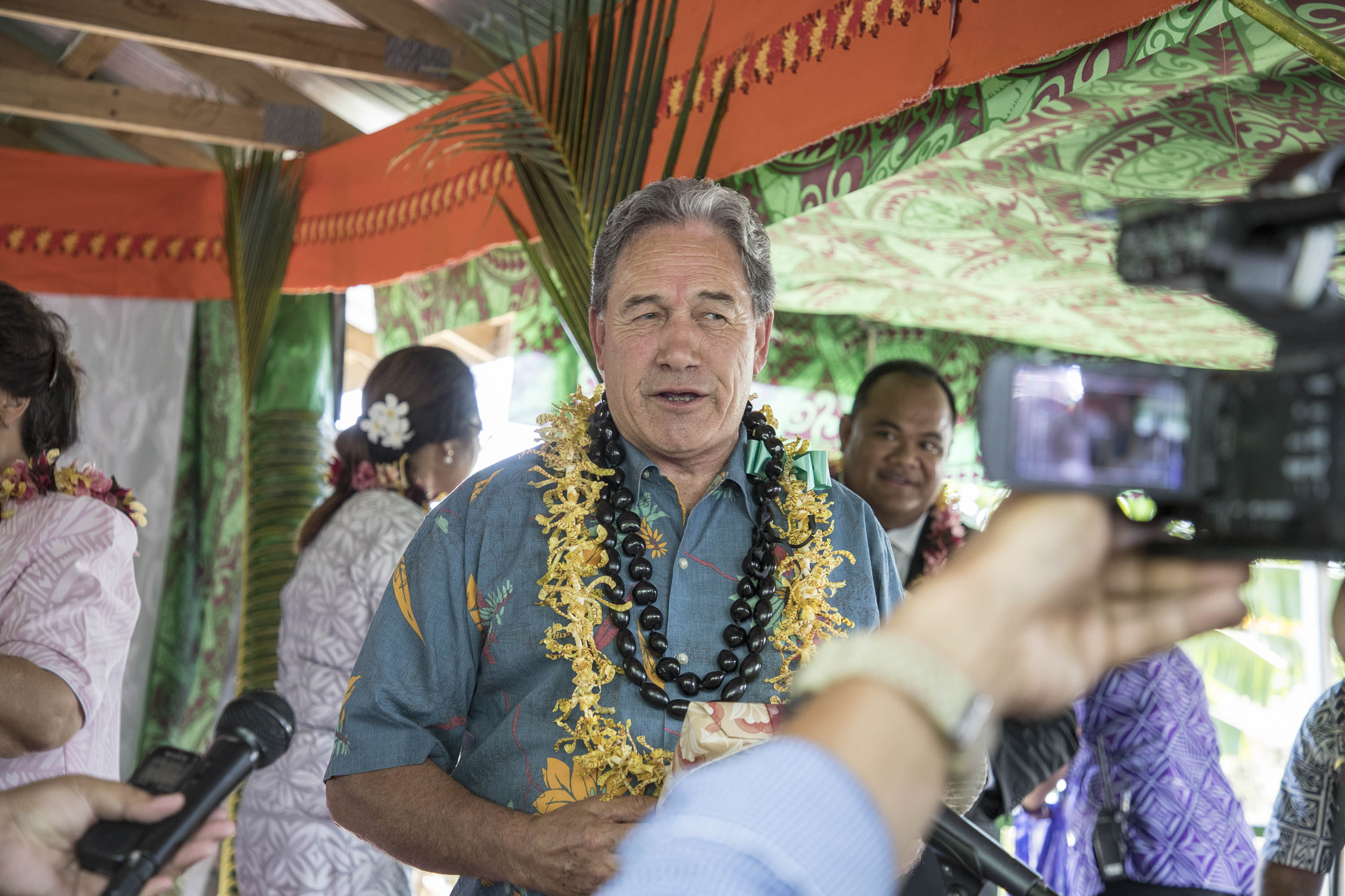 Deputy PM and Foreign Affairs Minister Winston Peters is no stranger to the Pacific, having gone on Pacific missions in previous years, including in 2018 (pictured). Photo / Michael Craig