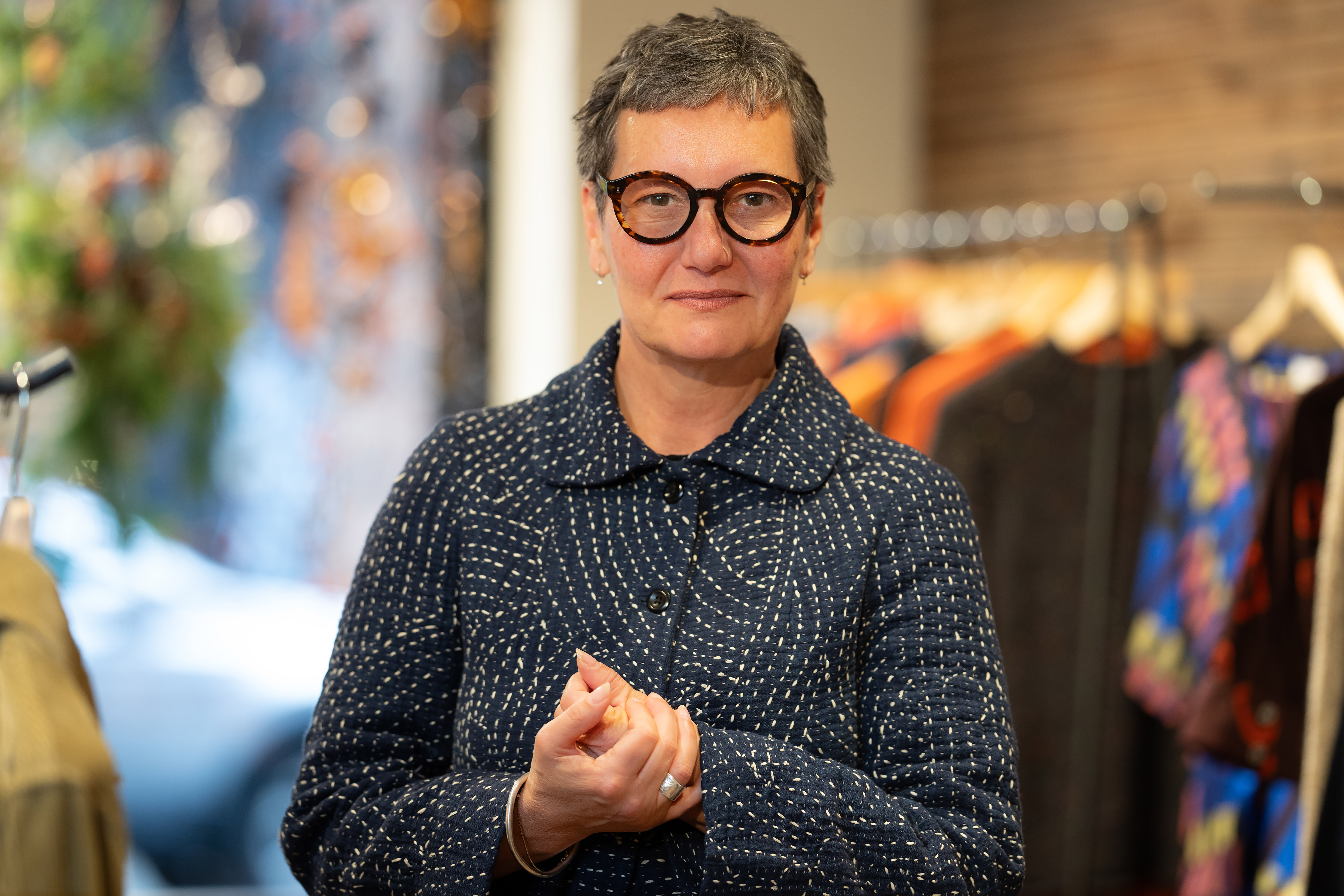 Suzie de Rohan Willner, the chief executive of Toast, at the opening of the company’s new store in New York. Photo / Tony Cenicola for The New York Times