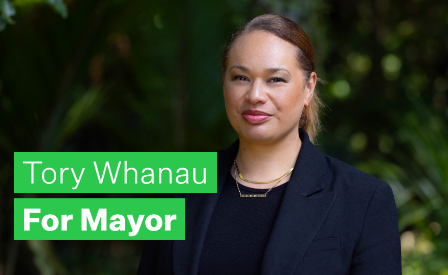 As a Green Party candidate, Whanau will have access to the party's resources and her campaign material will feature the party's branding. Photo / greens.org.nz