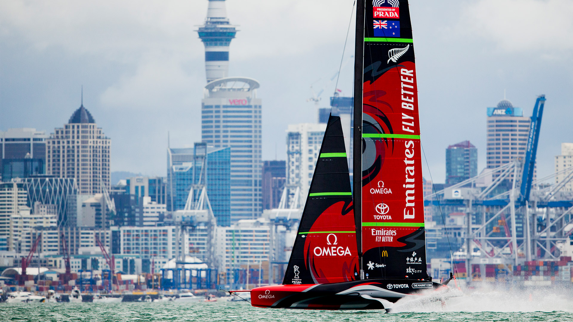 America's Cup 2021: Team New Zealand v Luna Rossa, day seven