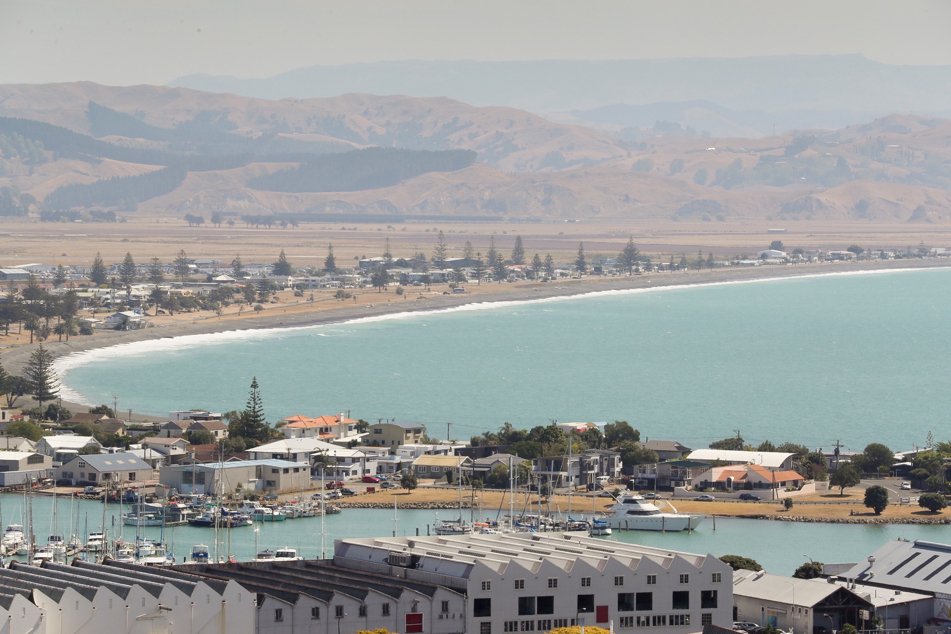 Parched dry hills north of Napier during the drought of 2019 to 2020. A councillor is warning it could happen again, and be even worse this time. Photo / Warren Buckland