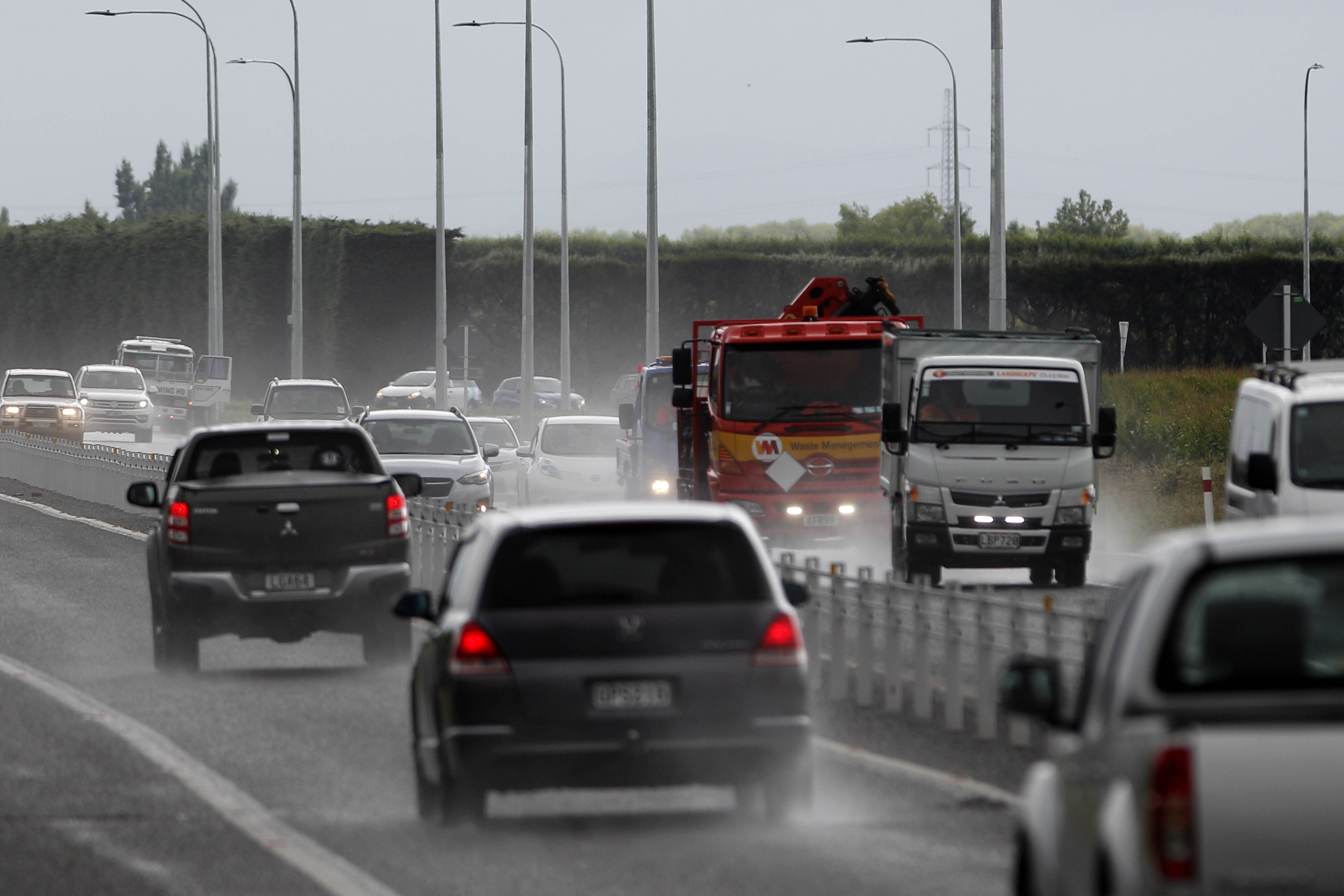 The Hawke's Bay Expressway is the main route between Napier and Hastings. Photo / Duncan Brown