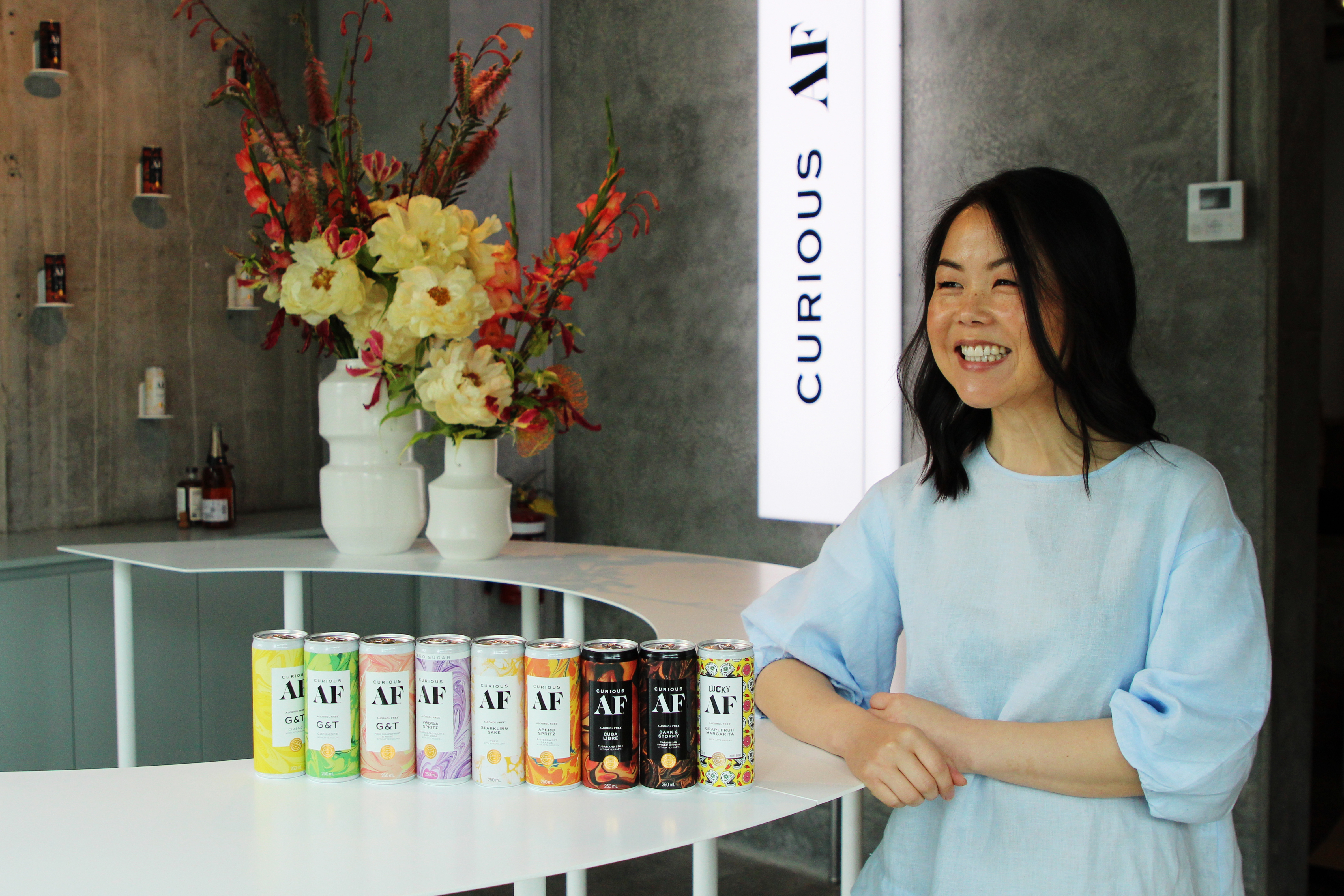 AF Drinks Founder Lisa King. Photo / Jed Bradley